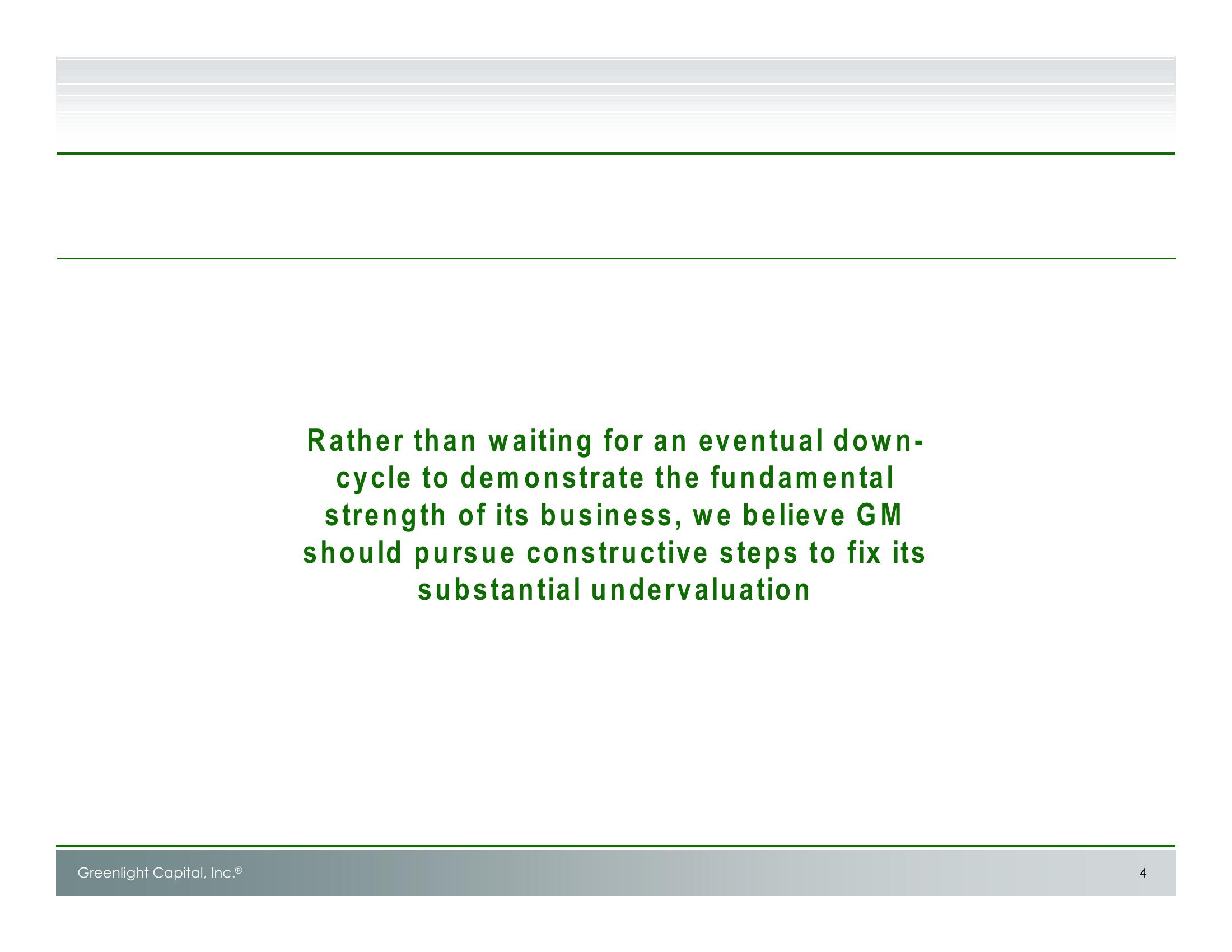 Unlocking Value at GM: Shareholder Presentation slide image #5