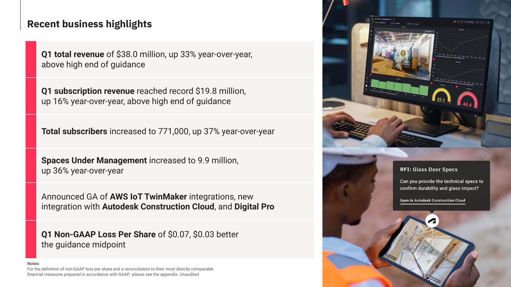 Matterport Results Presentation Deck slide image #3