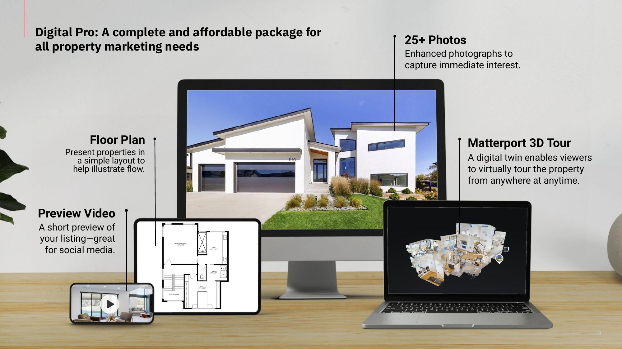 Matterport Results Presentation Deck slide image #10