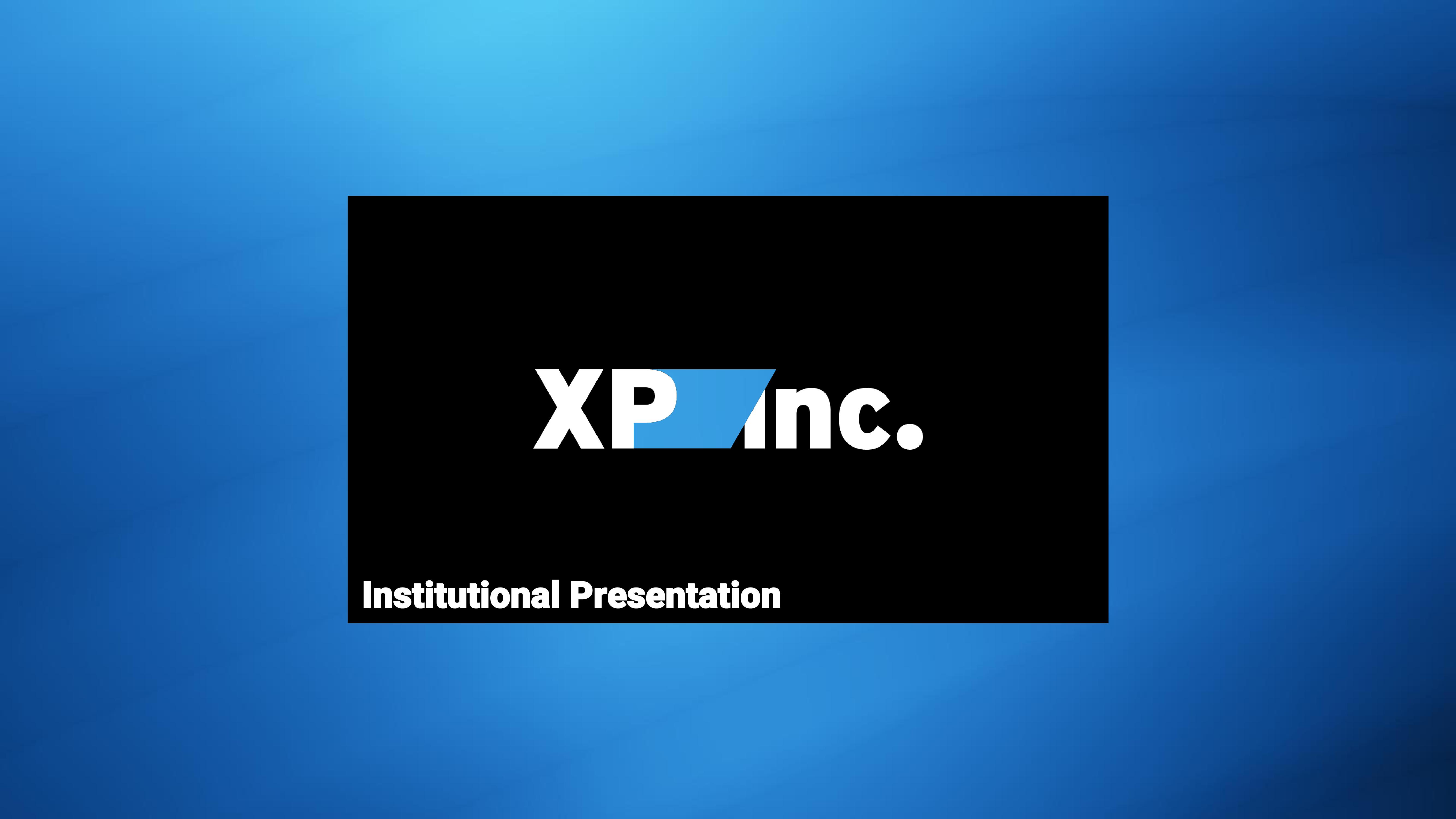 XP Inc Investor Presentation Deck image