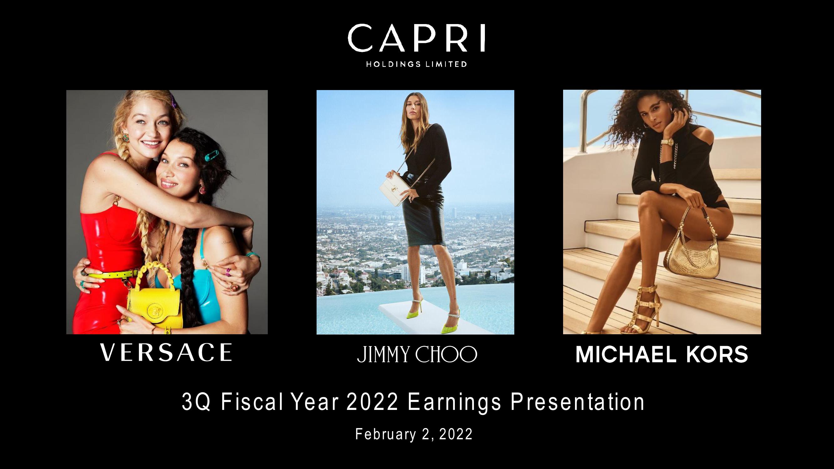 Capri Holdings Results Presentation Deck image