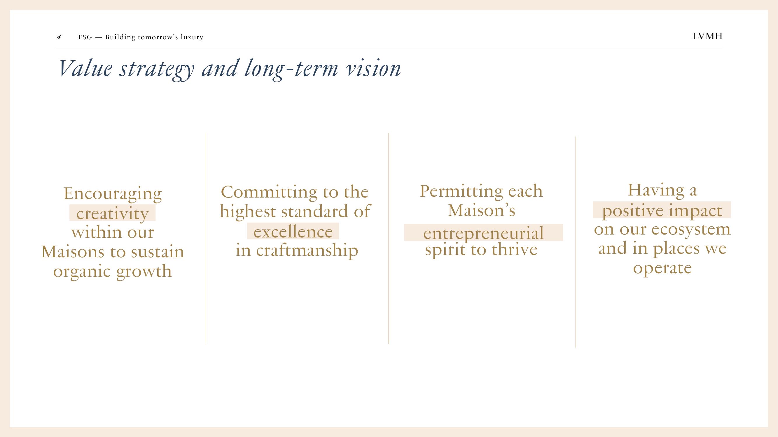 LVMH ESG Presentation Deck slide image #4