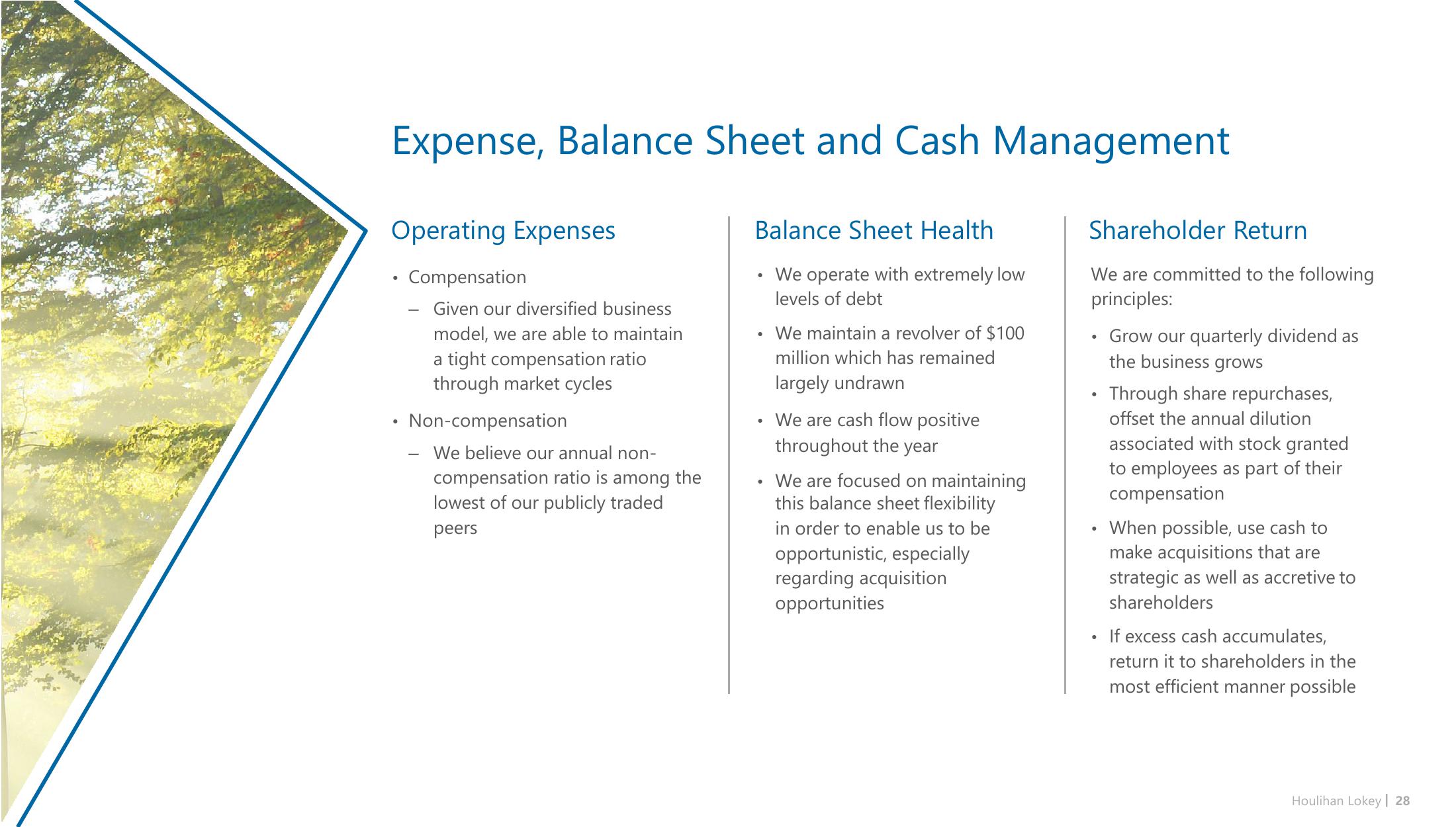 Houlihan Lokey Investor Presentation Deck slide image #28