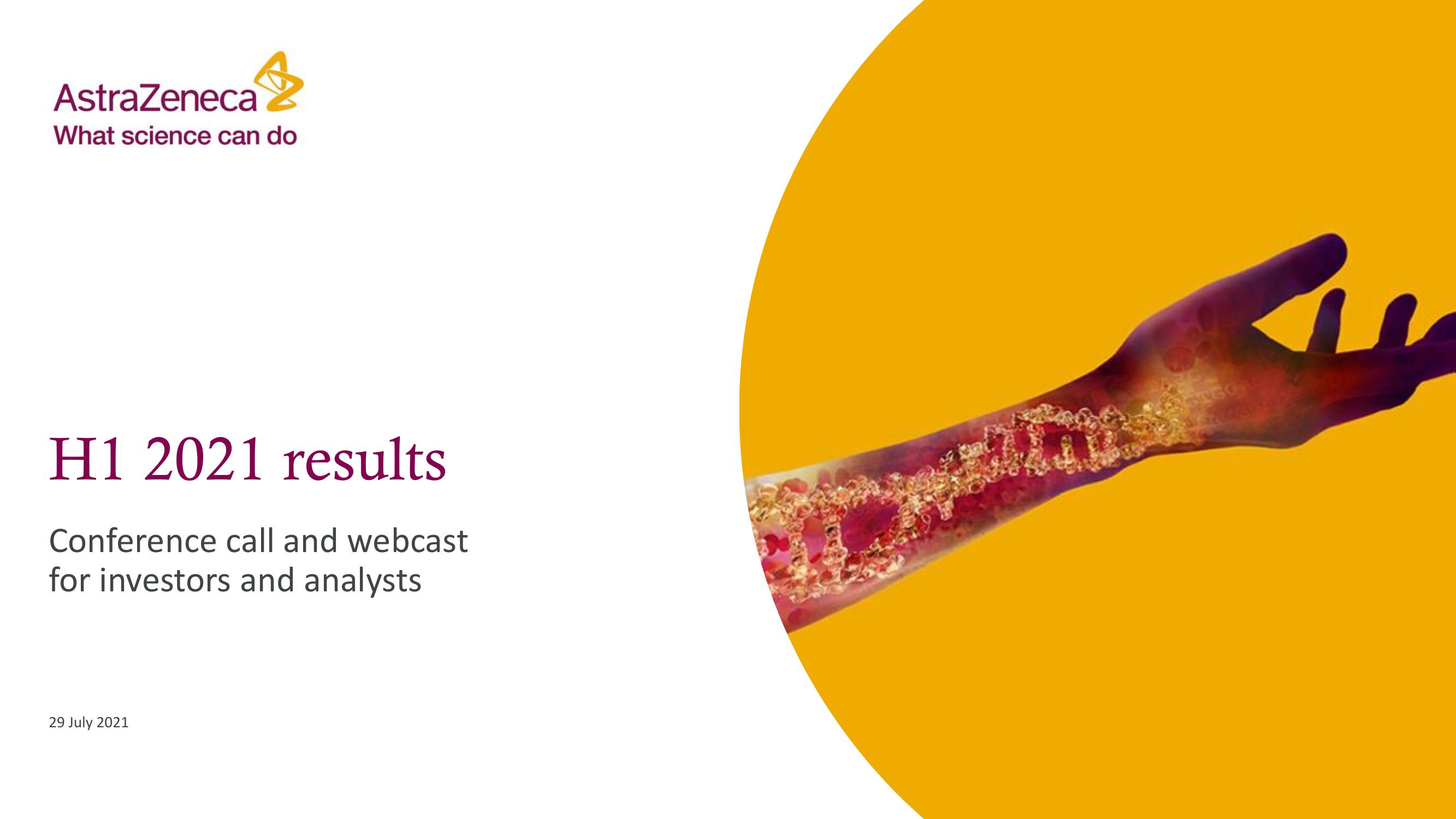 AstraZeneca Results Presentation Deck image