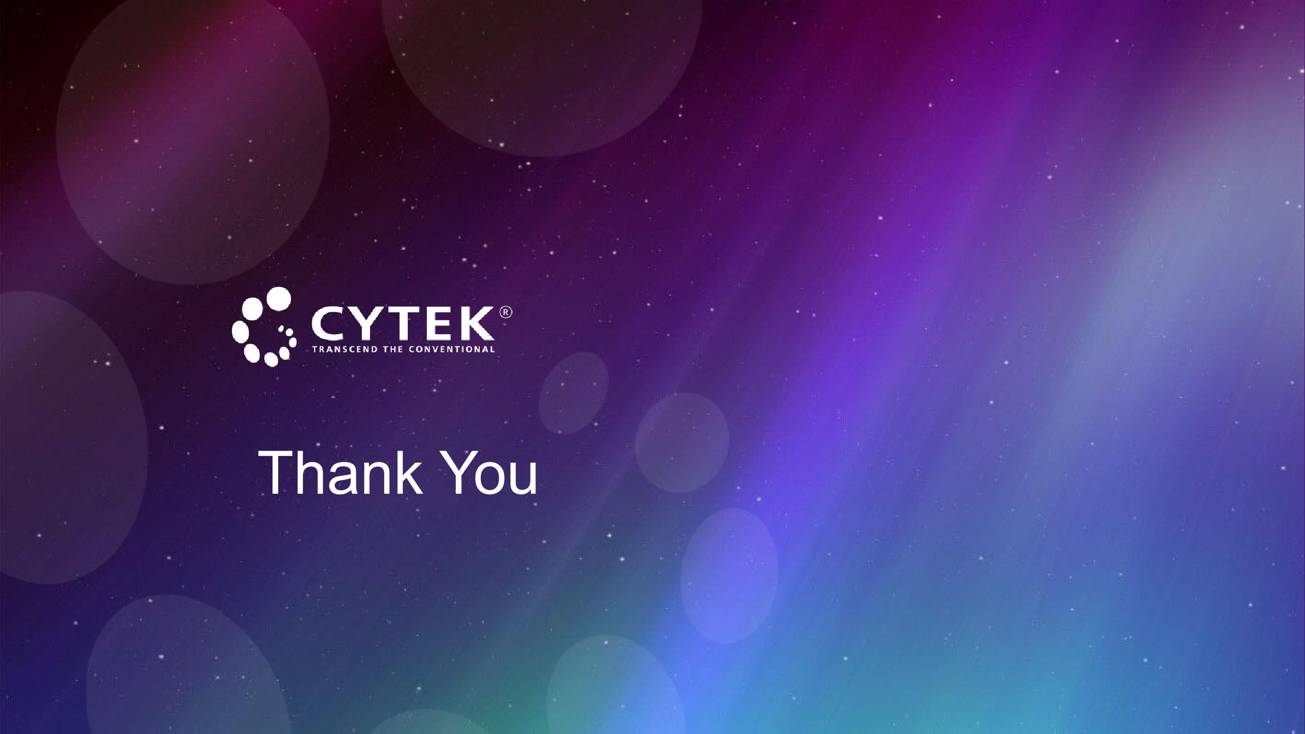 Cytek Investor Presentation Deck slide image #14