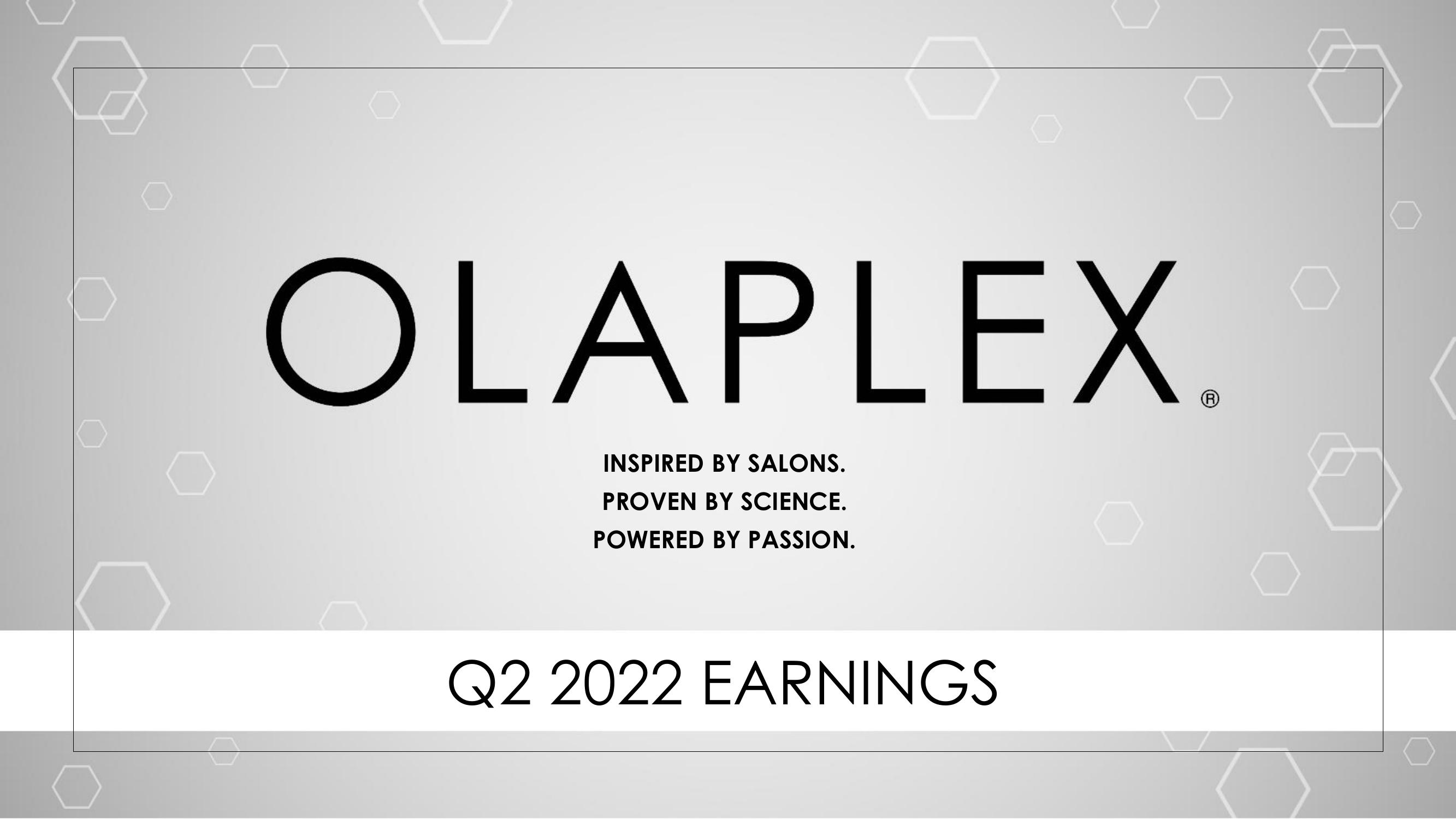 Olaplex Results Presentation Deck image