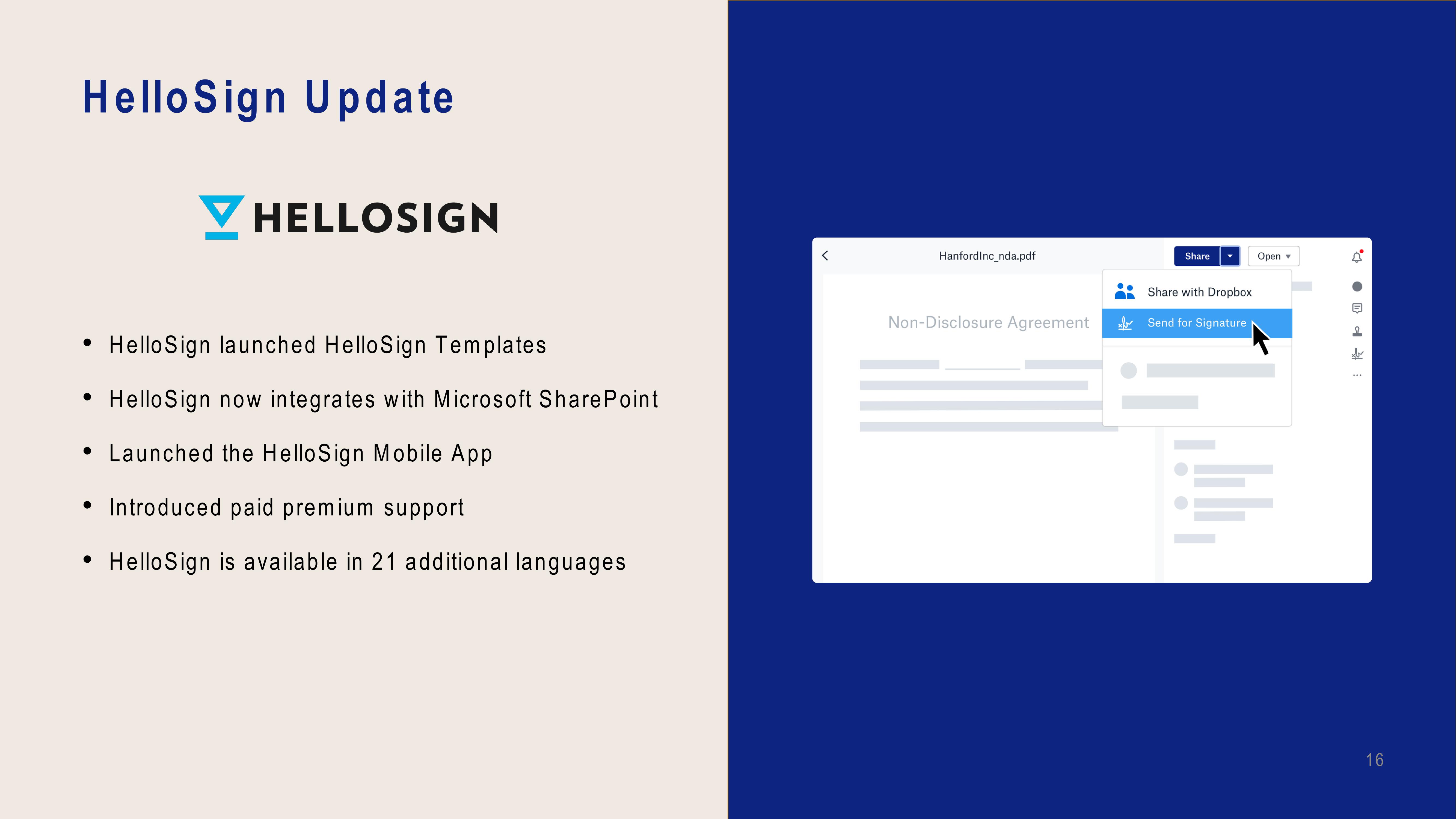 Dropbox Investor Presentation Deck slide image #16