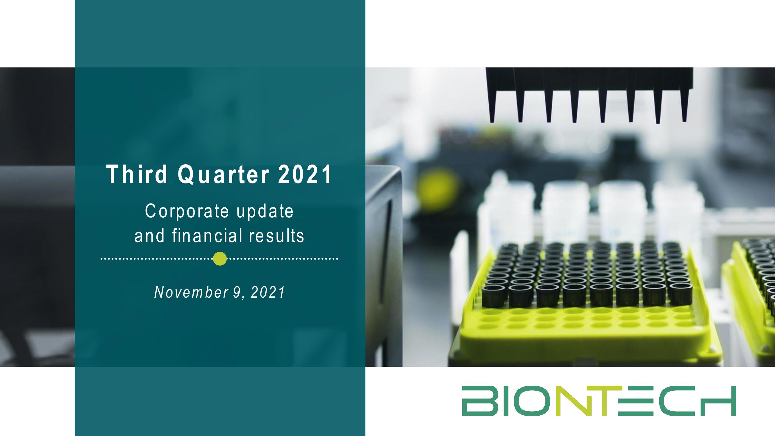 BioNTech Results Presentation Deck image