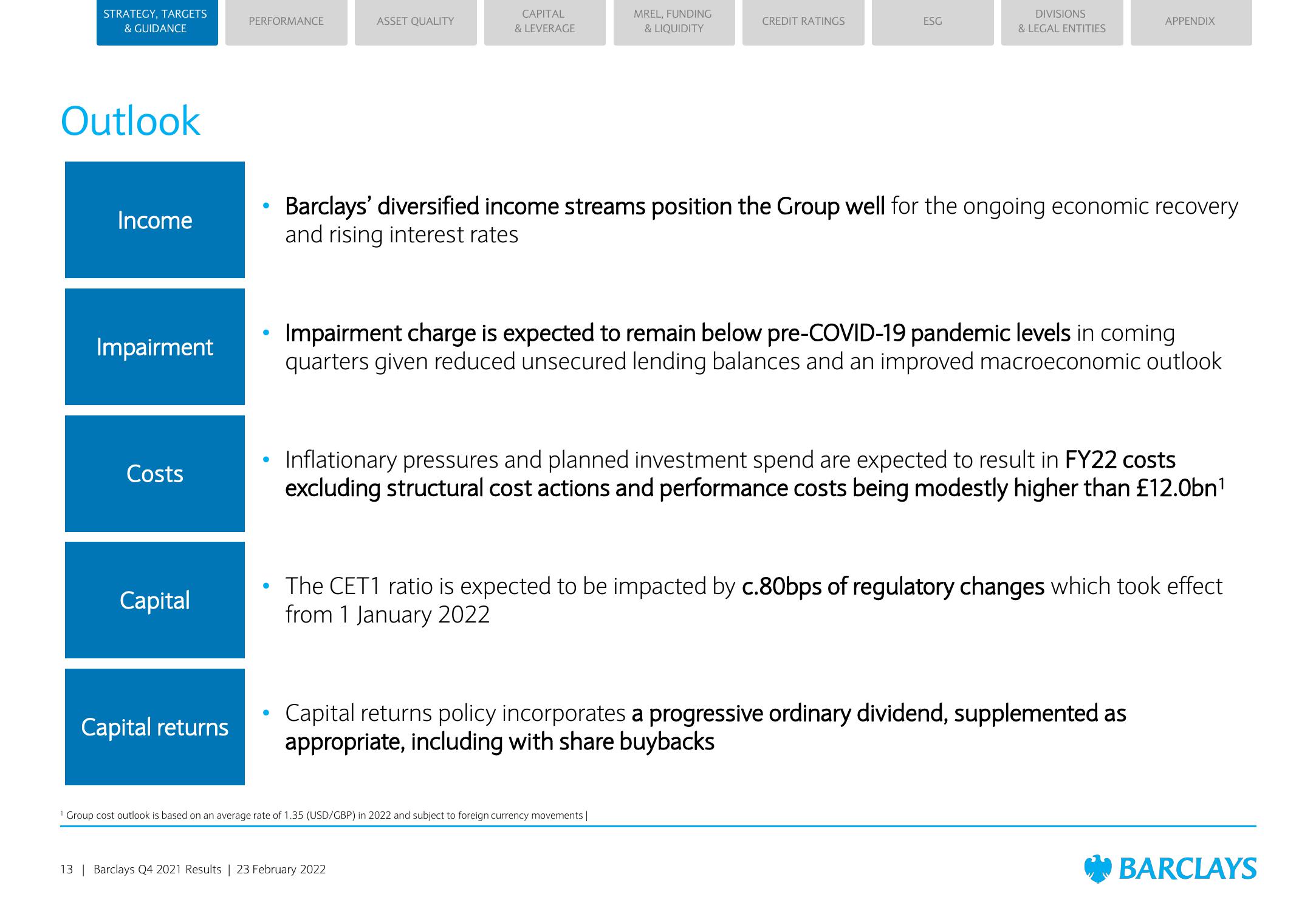 Barclays Credit Presentation Deck slide image #13