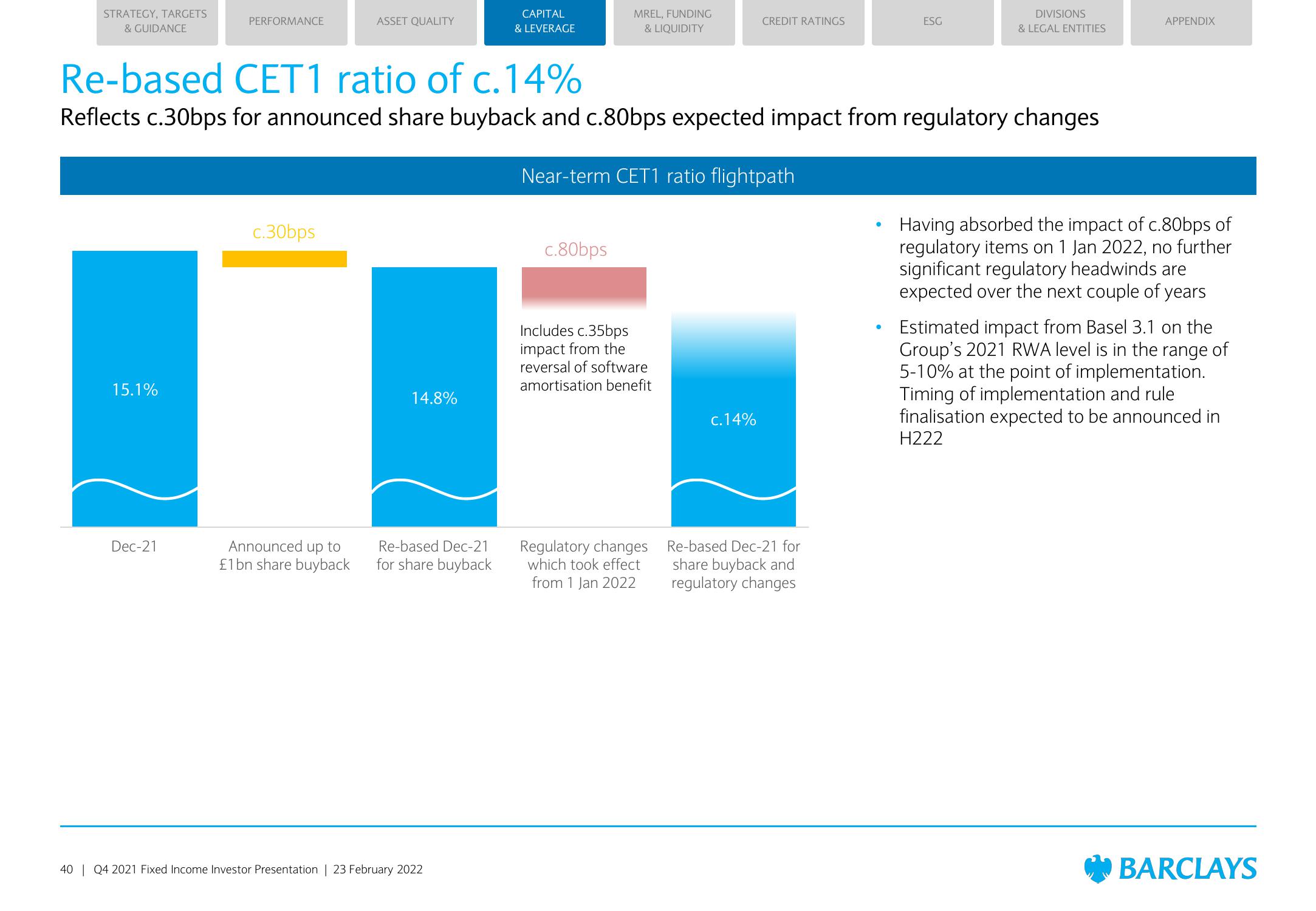 Barclays Credit Presentation Deck slide image #40