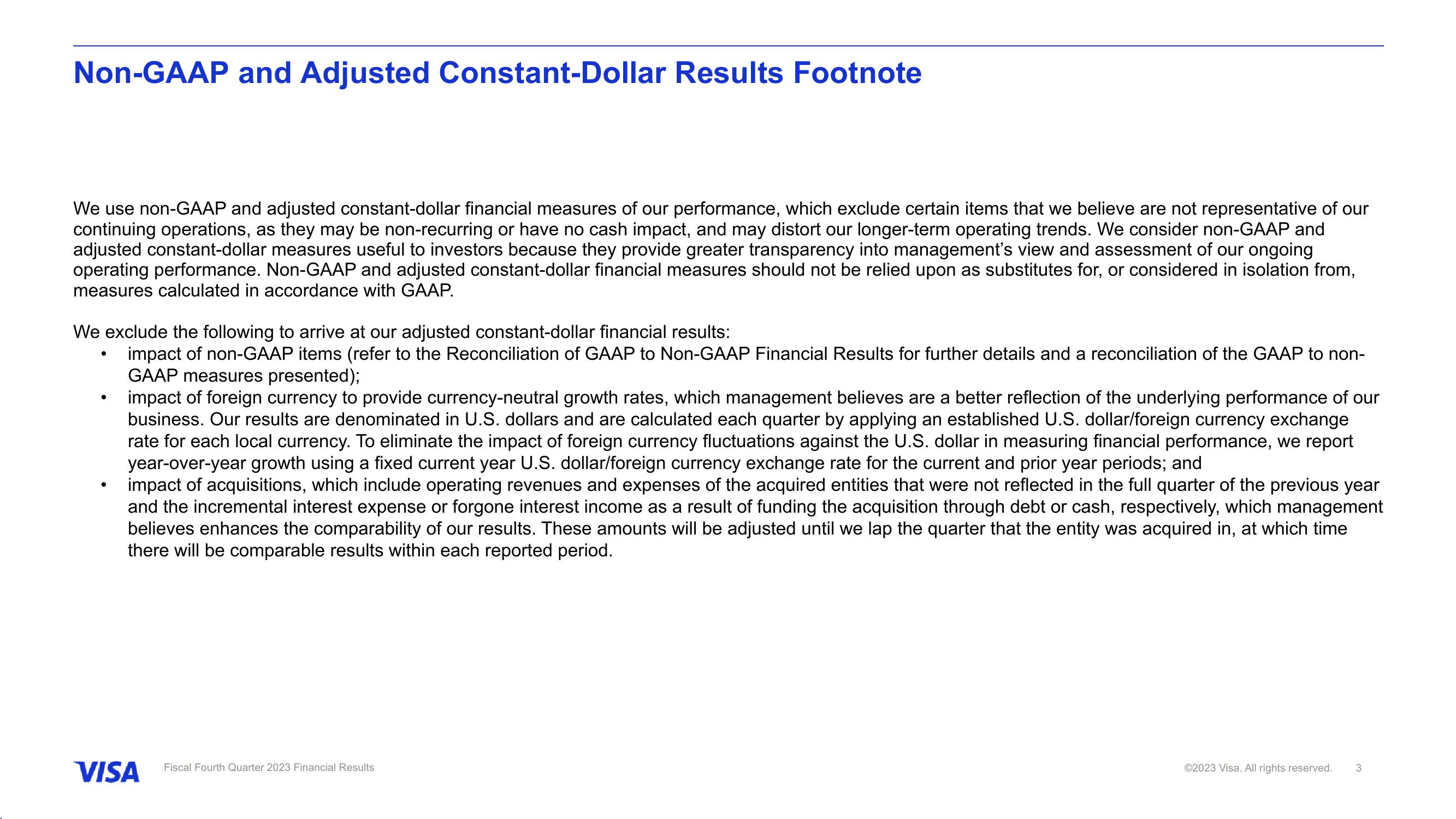 Fiscal Fourth Quarter 2023 Financial Results slide image #4