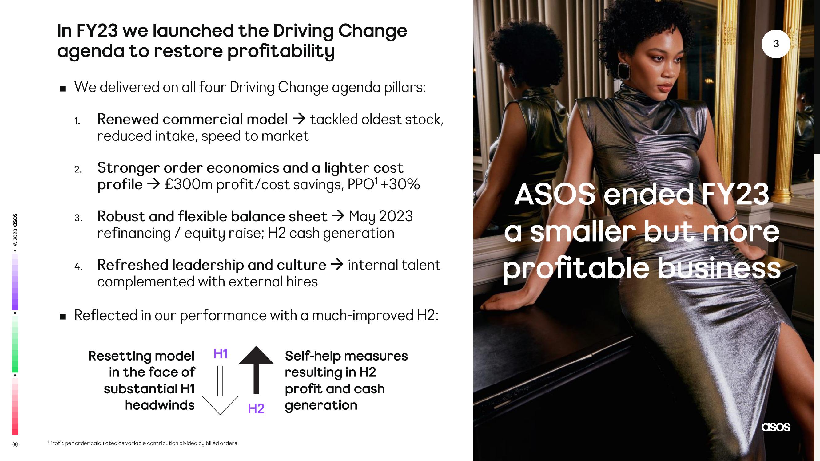 Asos Results Presentation Deck slide image #3