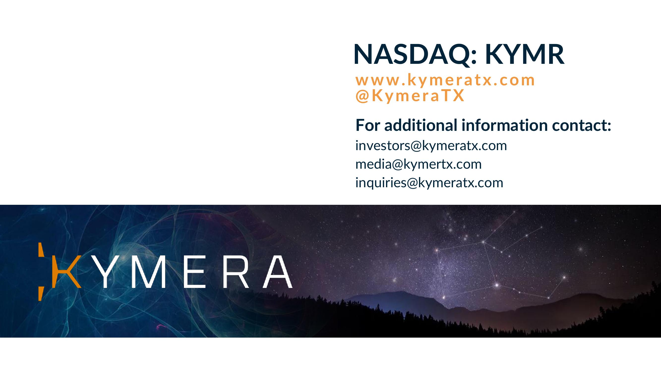 Kymera Investor Presentation Deck slide image #43