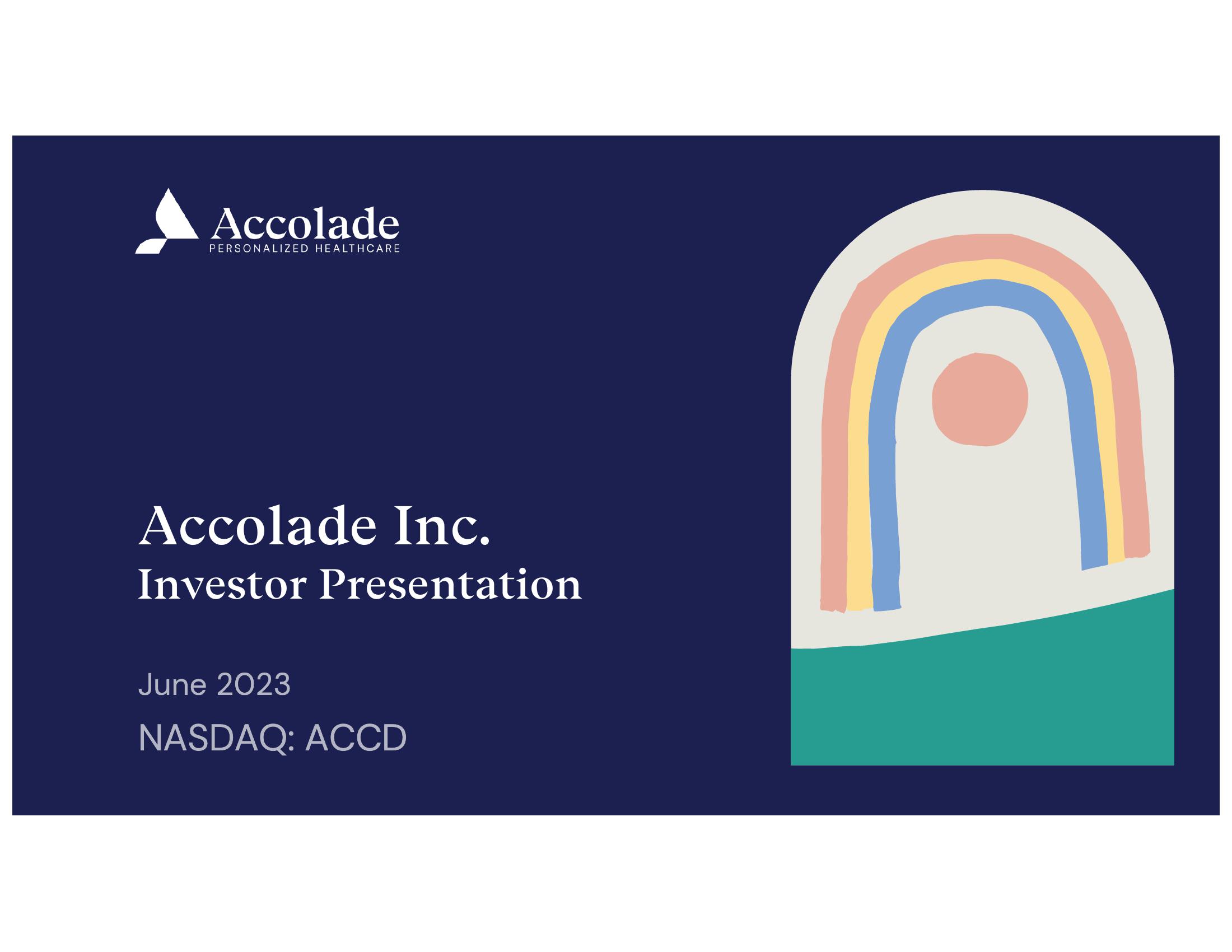 Accolade Investor Presentation Deck image