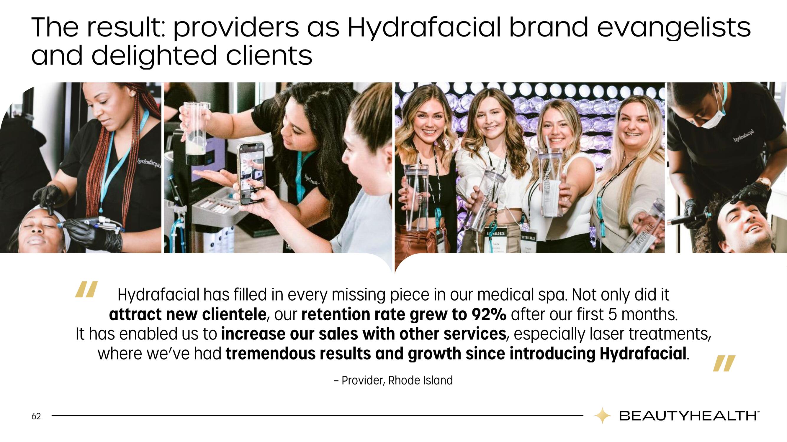 Hydrafacial Investor Day Presentation Deck slide image #62