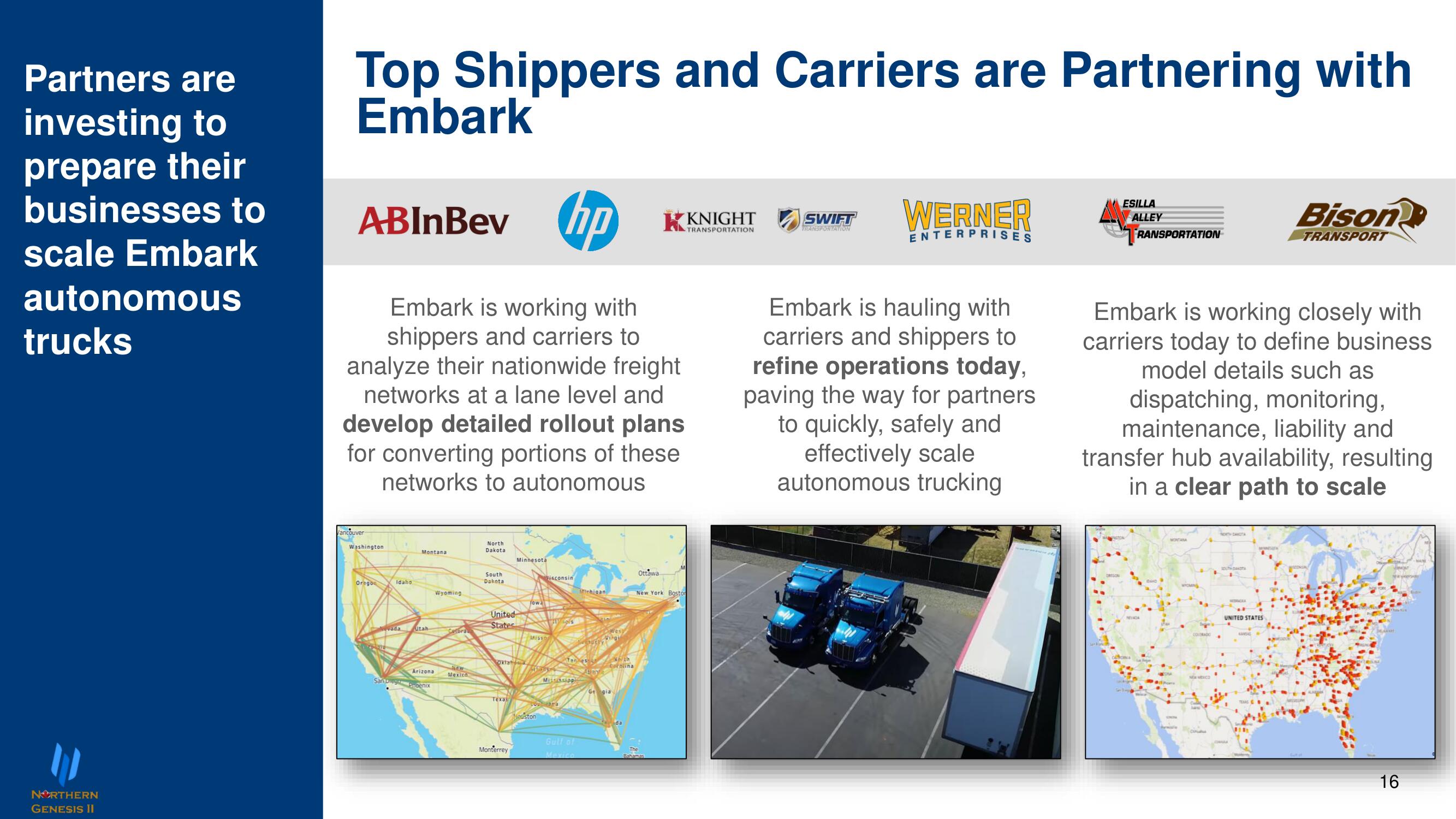 Embark SPAC Presentation Deck slide image #16