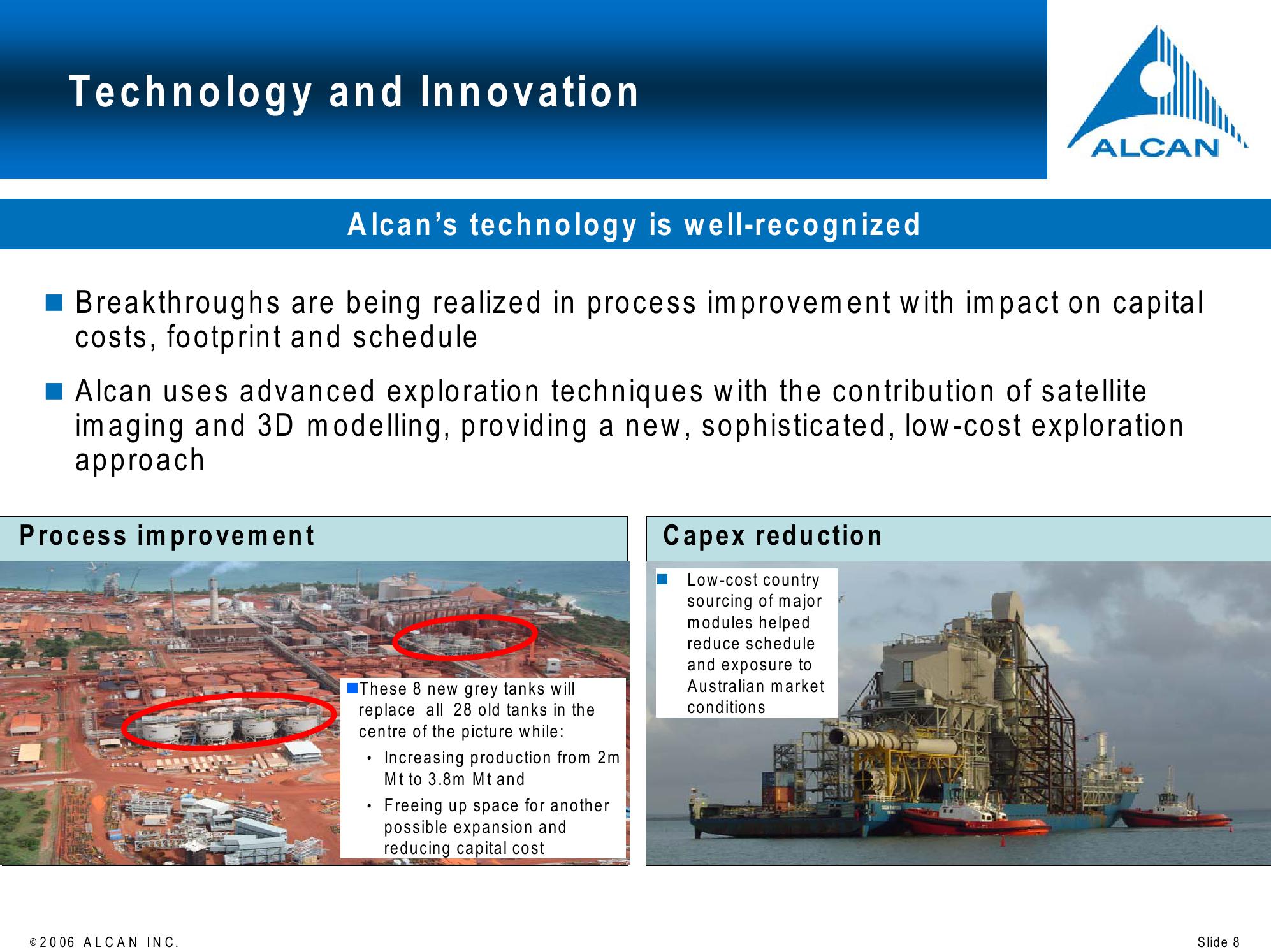 Alcan Investor Workshop slide image #8