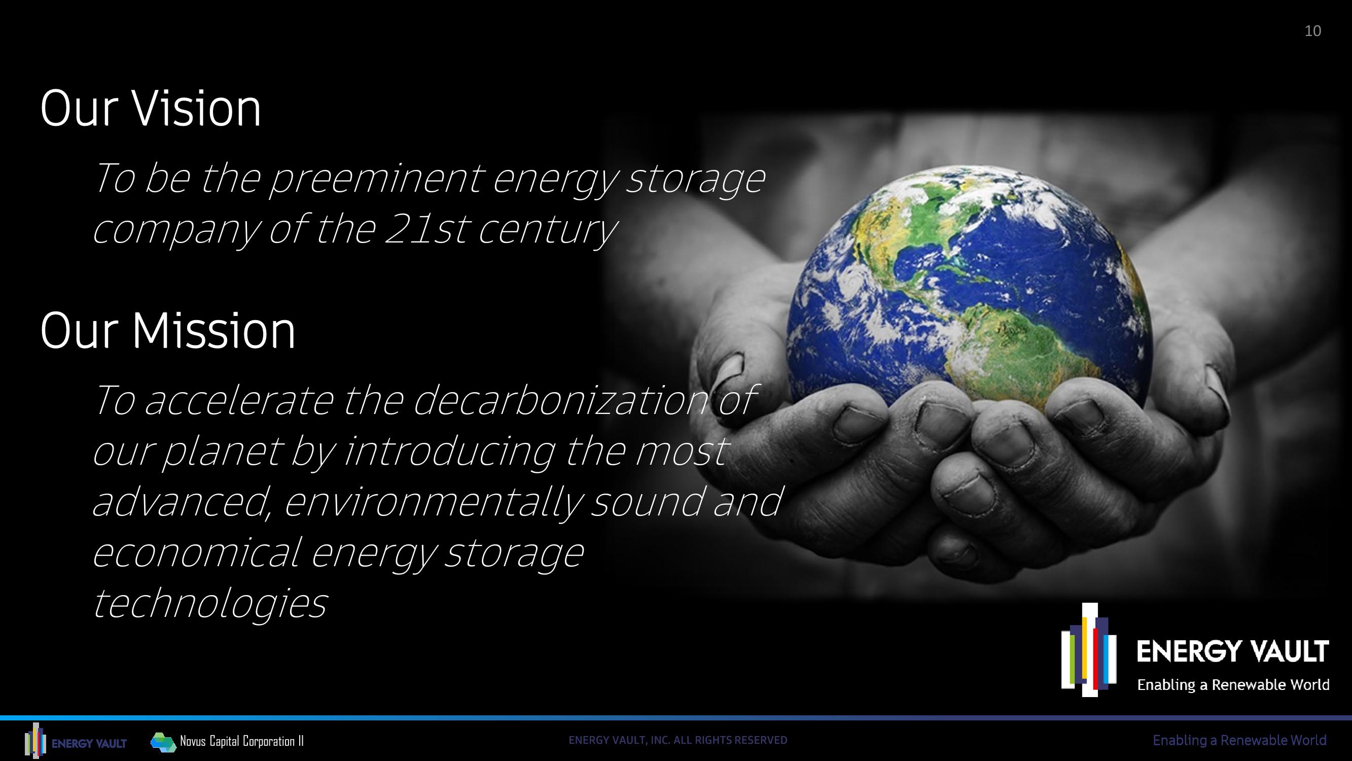 Energy Vault SPAC Presentation Deck slide image #10