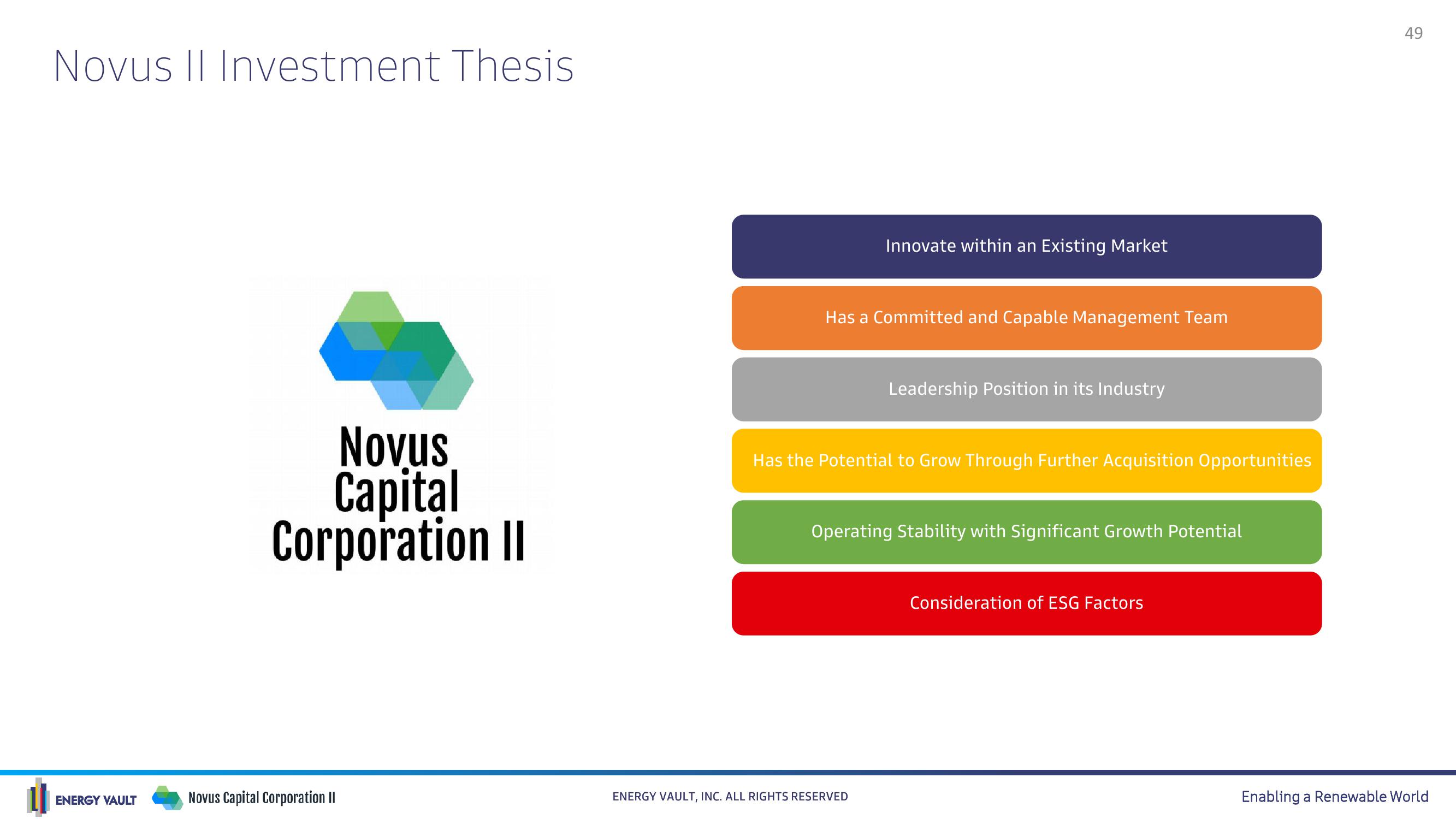 Energy Vault SPAC Presentation Deck slide image #49