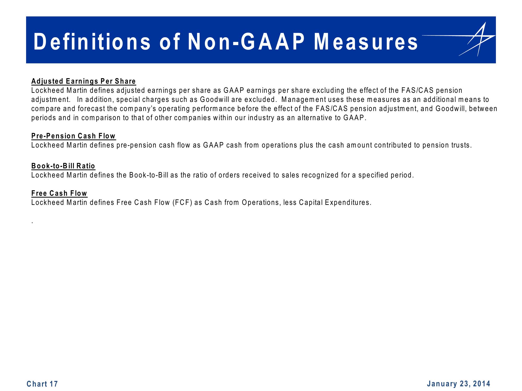 Lockheed Martin 4th Quarter 2013 Financial Results Conference Call slide image #17