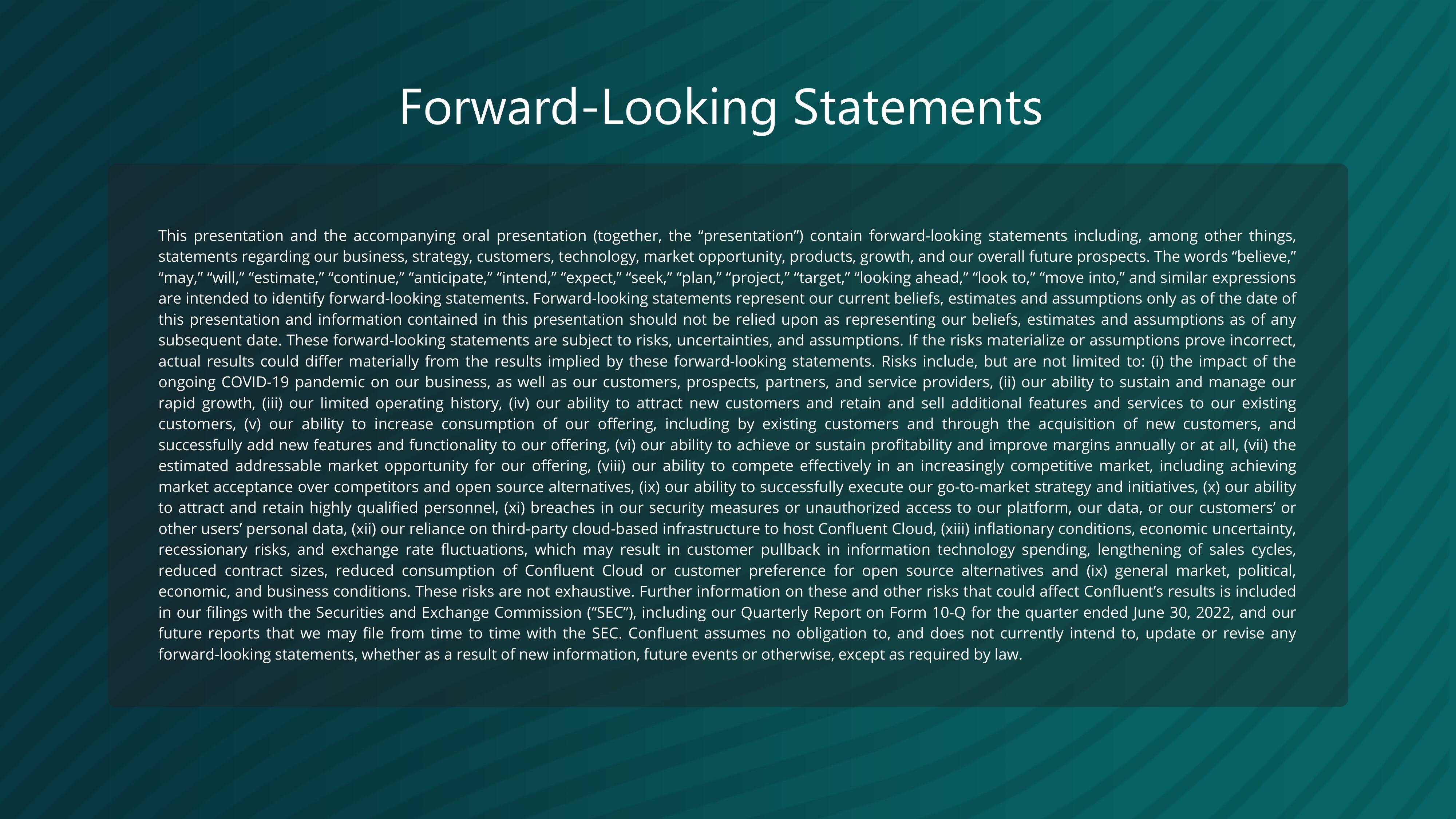 Confluent Investor Day Presentation Deck slide image #2