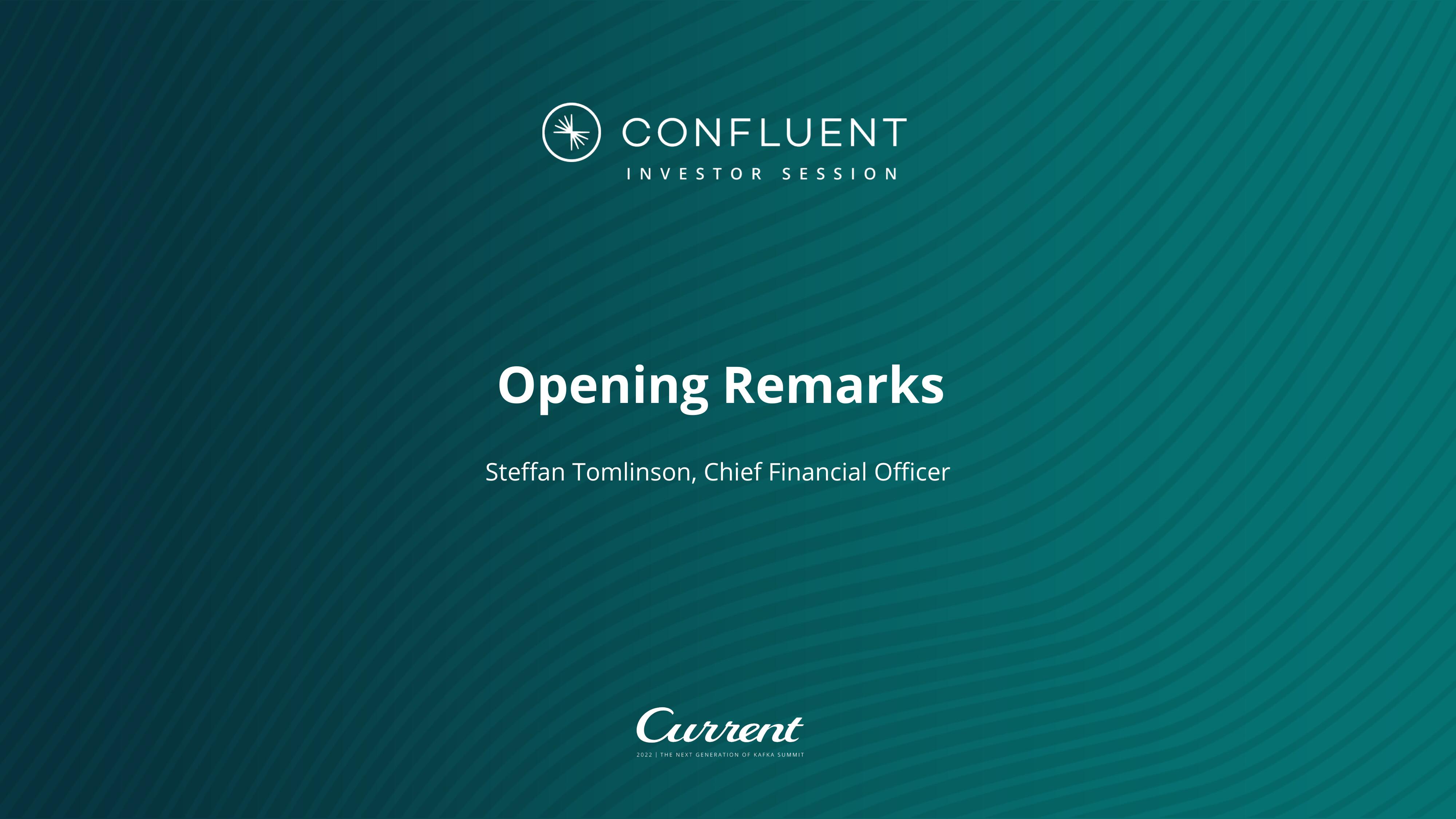 Confluent Investor Day Presentation Deck slide image #4