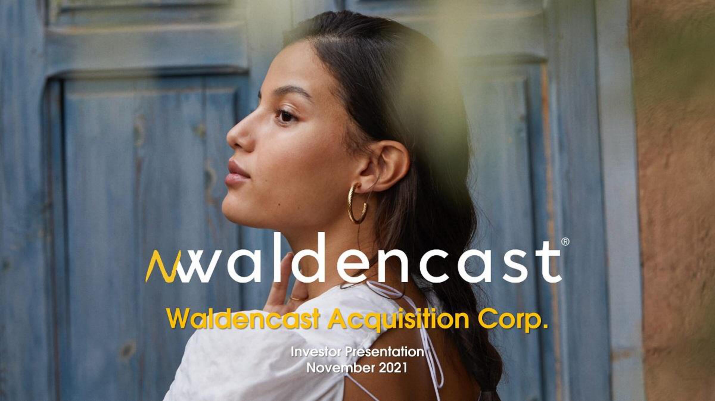 Waldencast SPAC Presentation Deck image