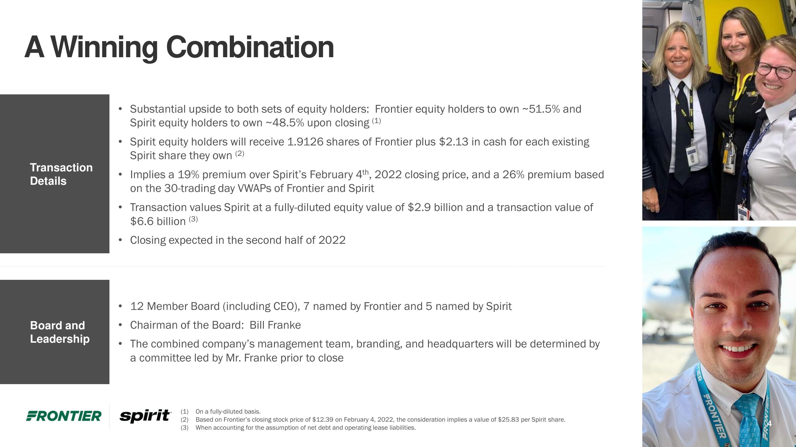 Frontier Mergers and Acquisitions Presentation Deck slide image #4