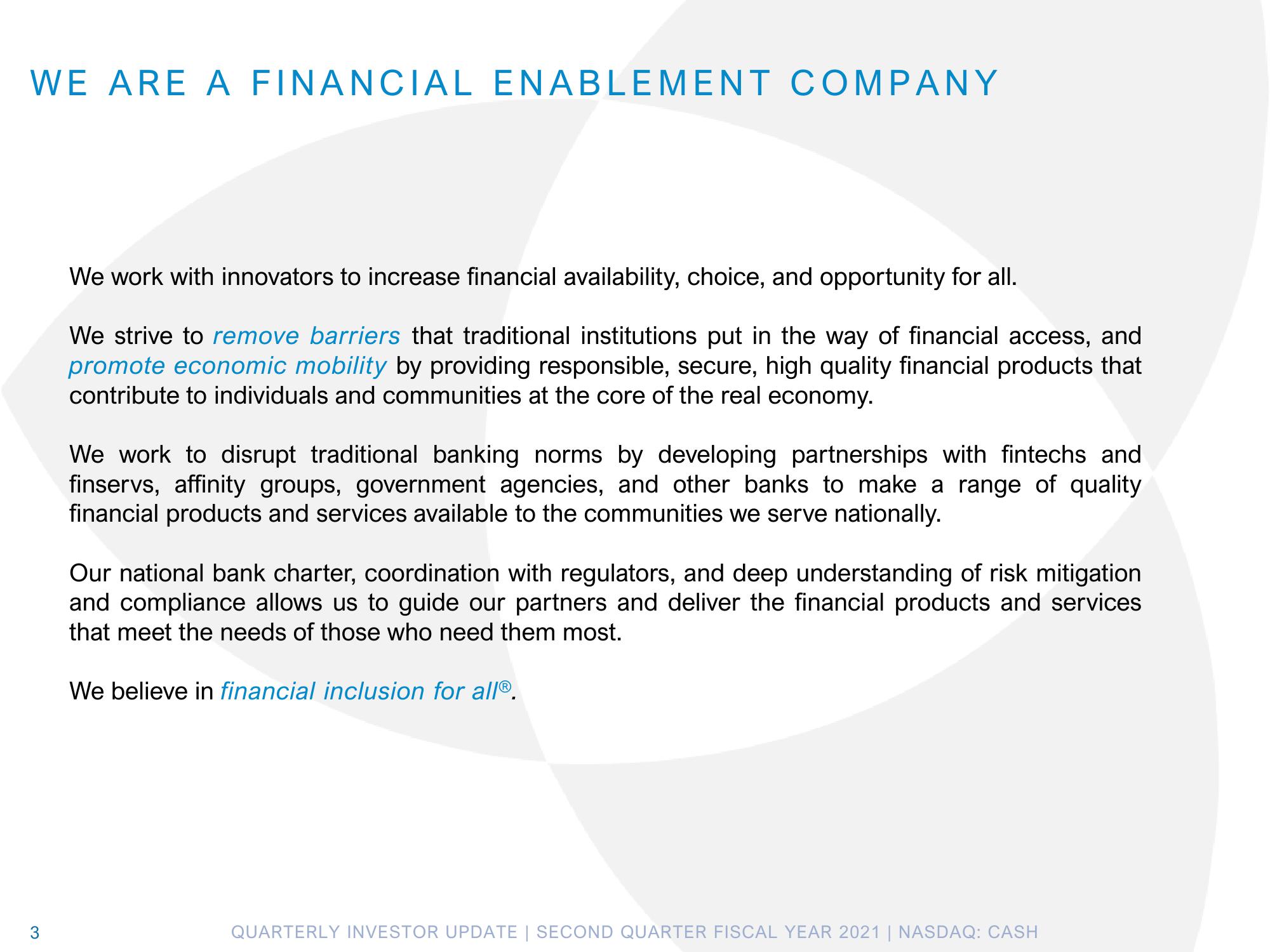 Pathward Financial Results Presentation Deck slide image #3