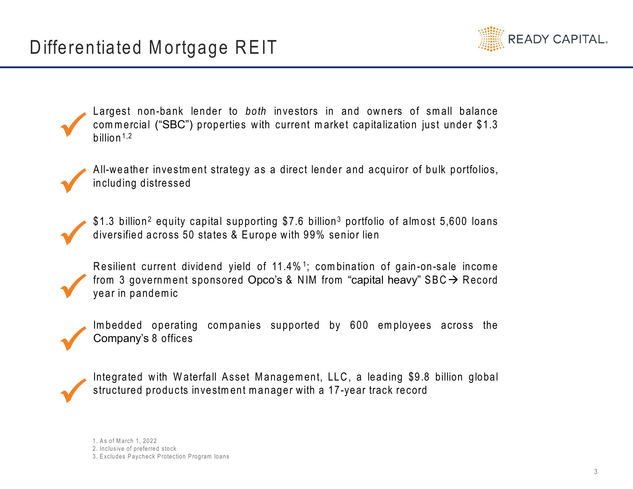 Ready Capital Investor Presentation Deck slide image #3