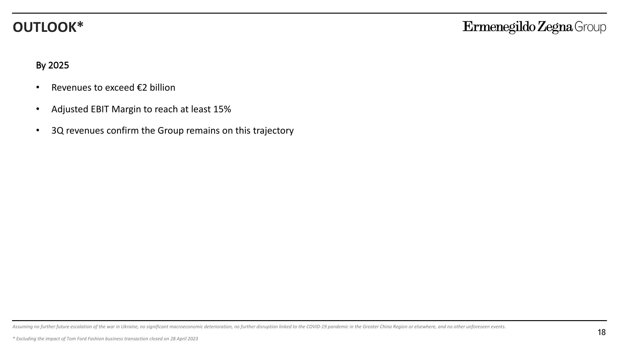 Zegna Results Presentation Deck slide image #18