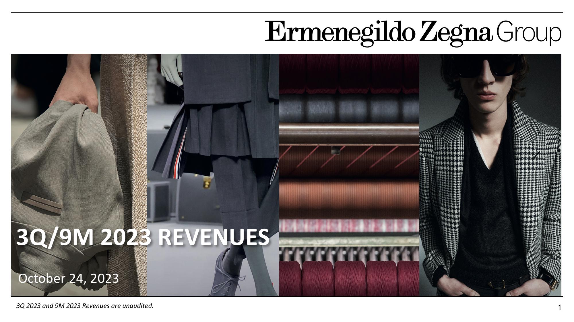 Zegna Results Presentation Deck image