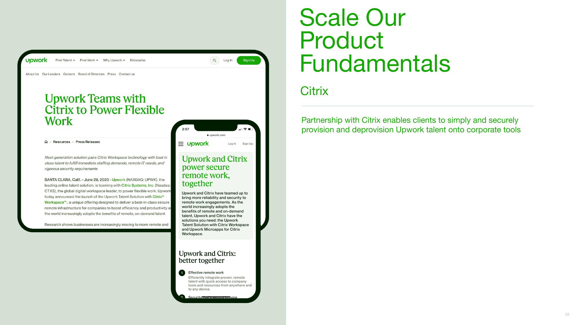 Upwork Investor Day Presentation Deck slide image #38