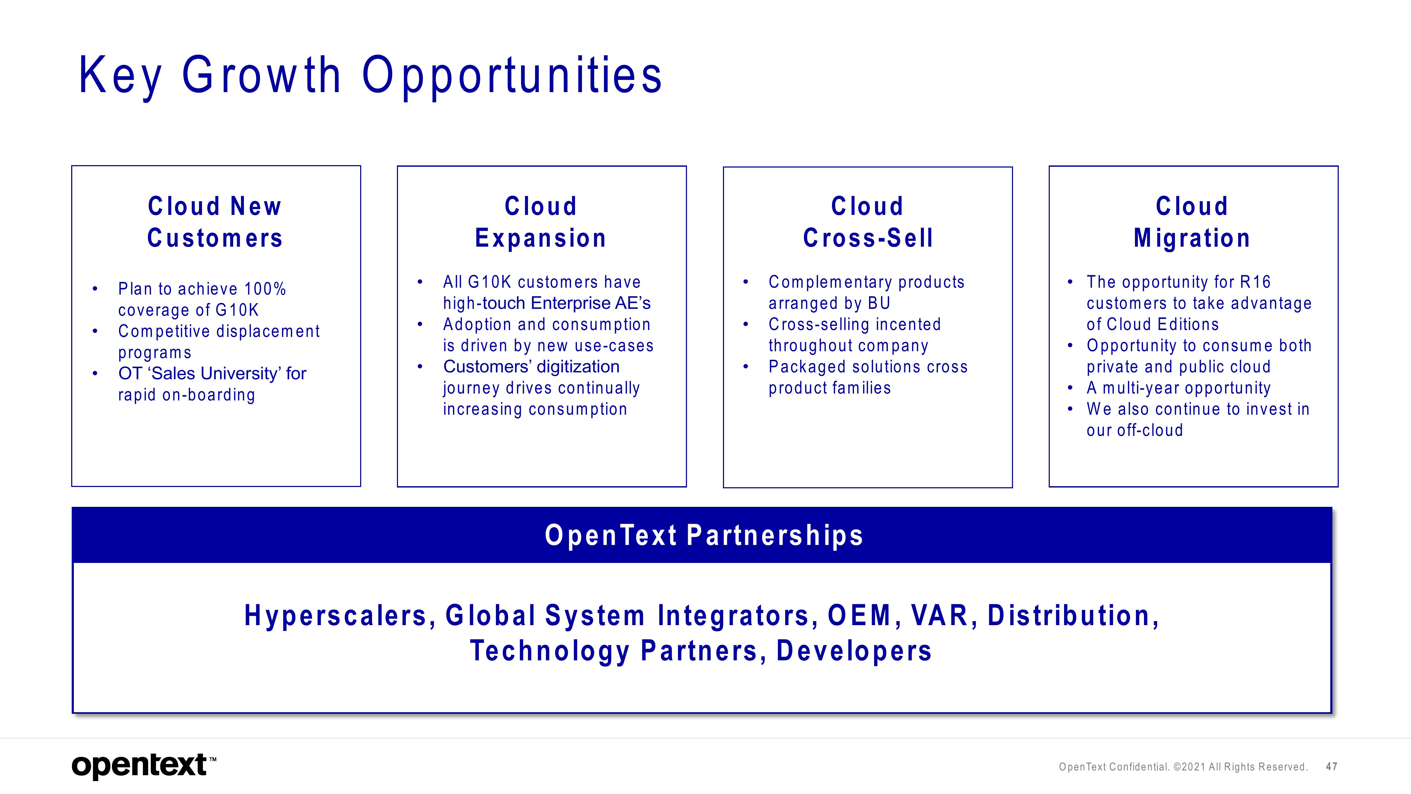 OpenText Investor Day Presentation Deck slide image #47