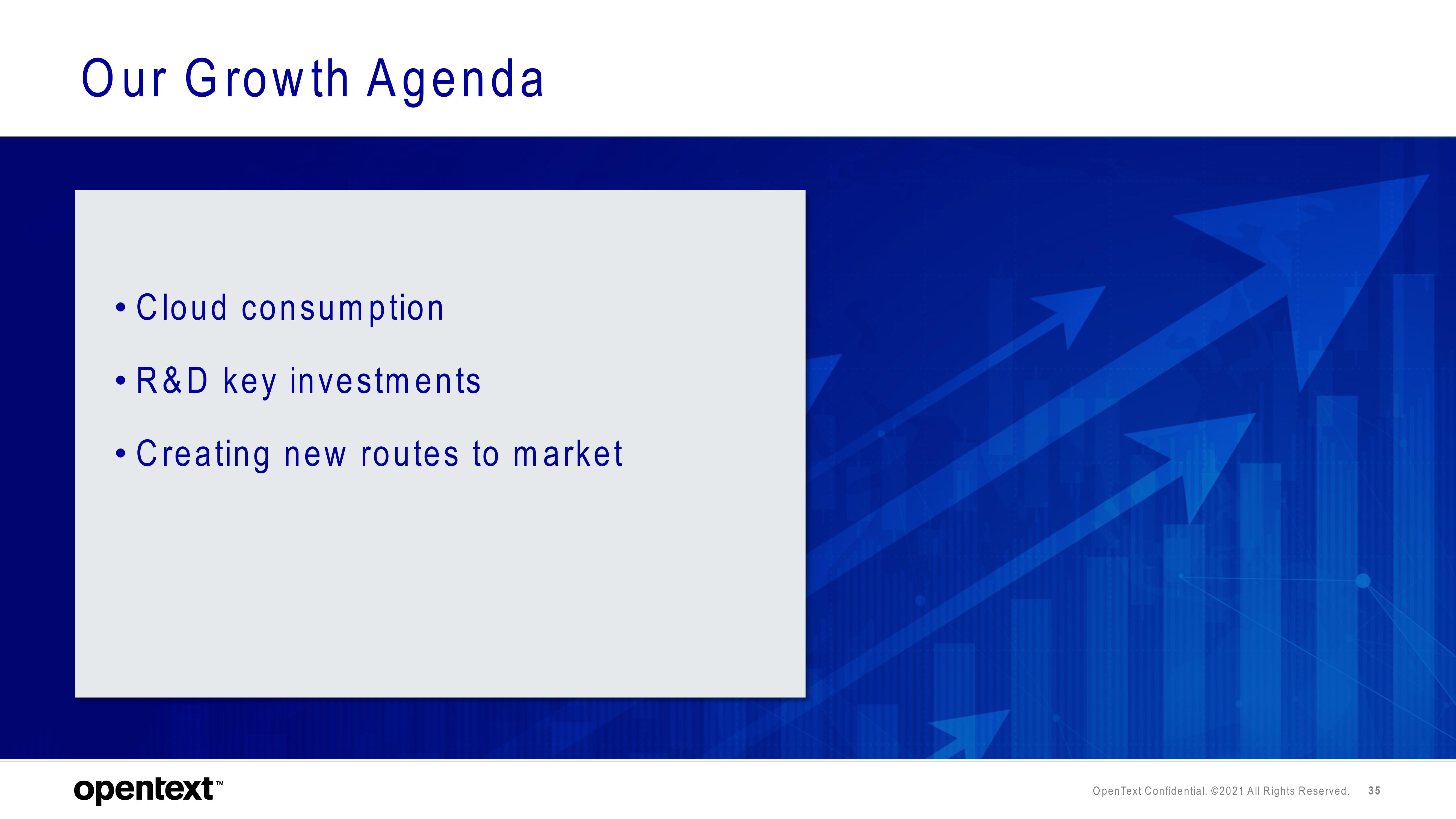 OpenText Investor Day Presentation Deck slide image #35