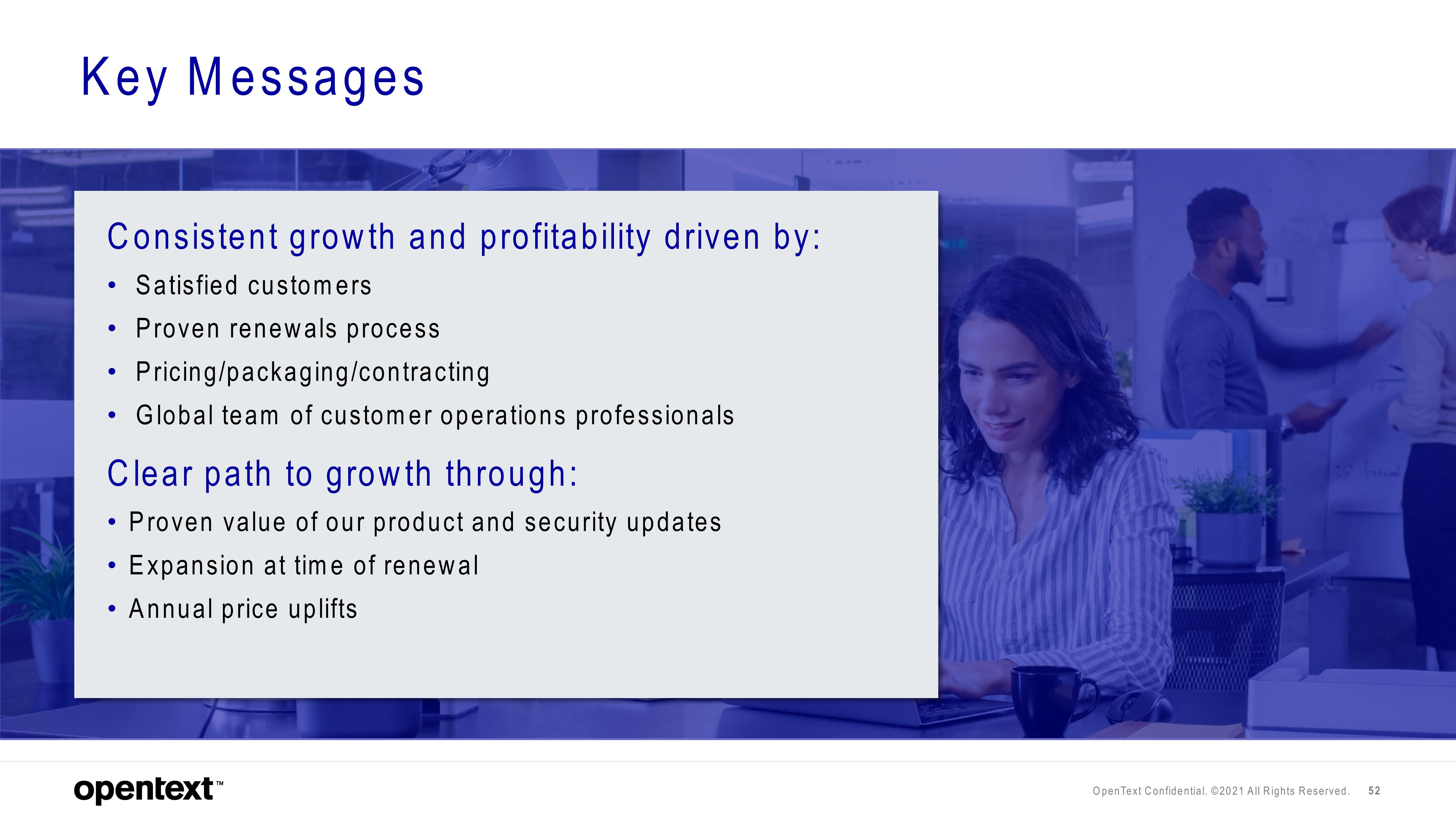 OpenText Investor Day Presentation Deck slide image #52