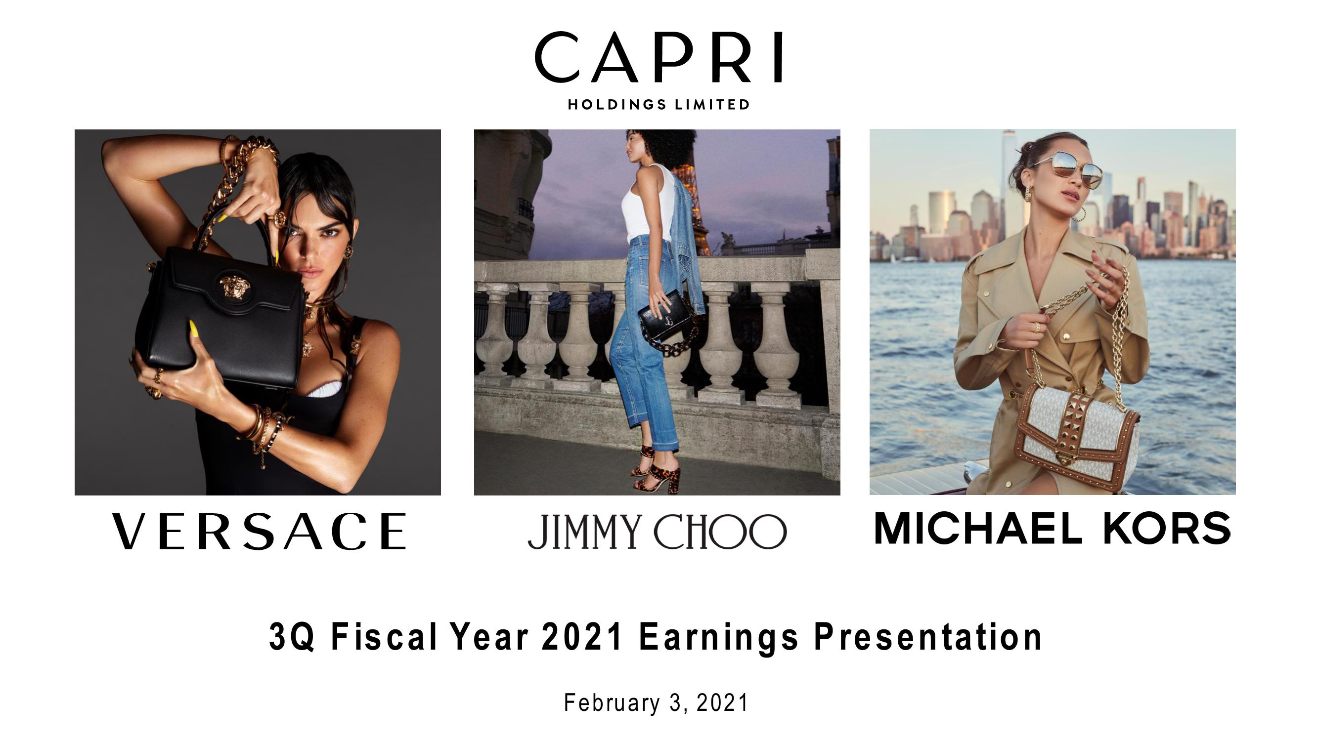Capri Holdings Results Presentation Deck image