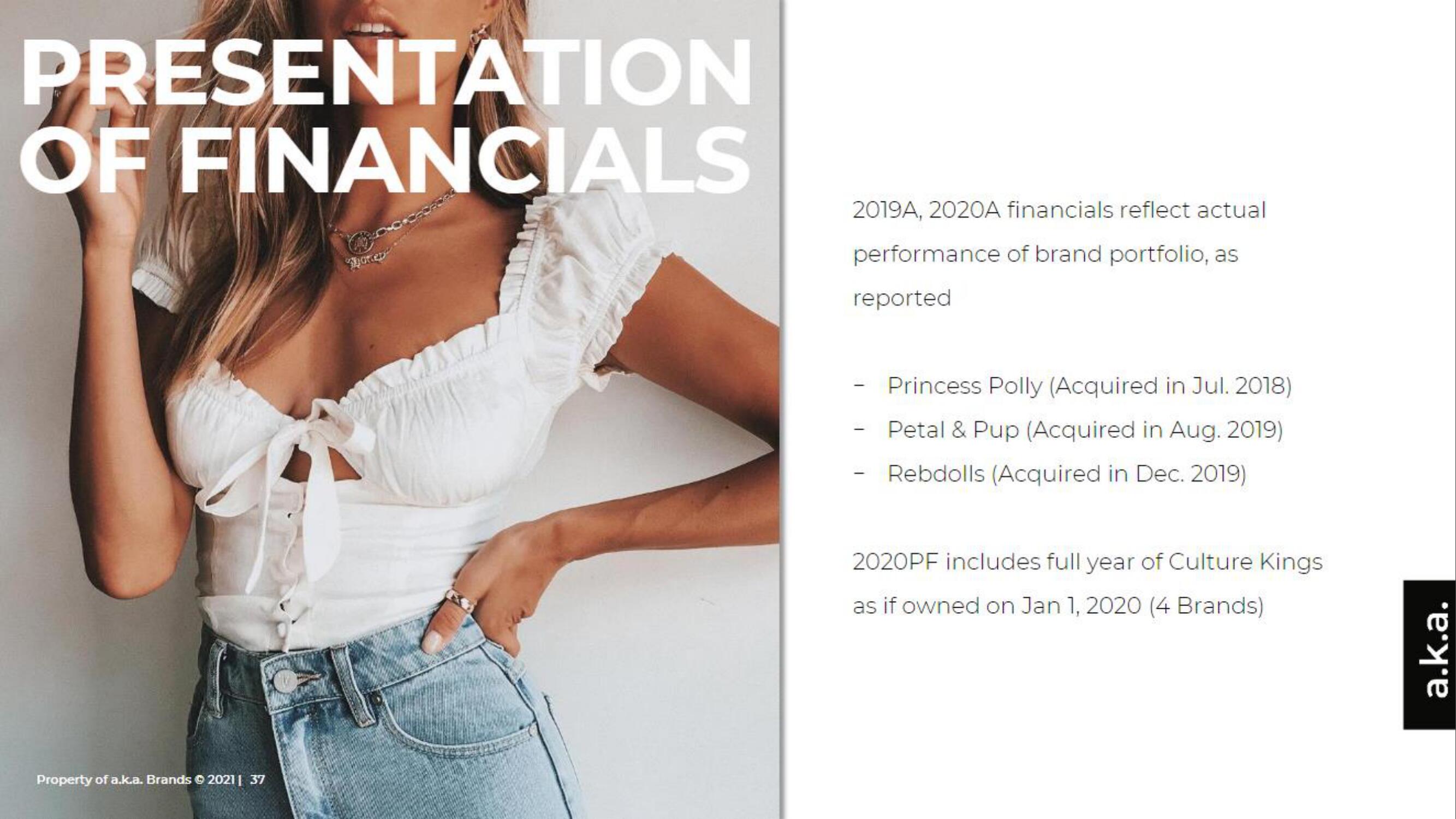 a.k.a. Brands IPO Presentation Deck slide image #37