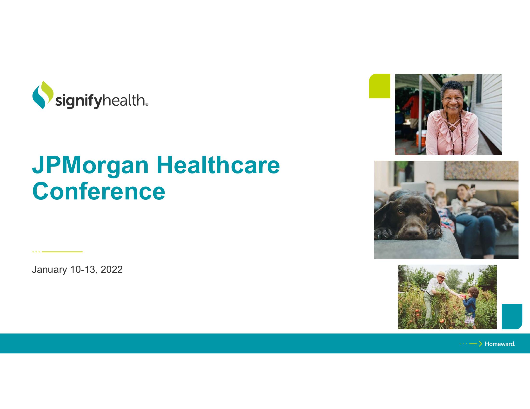 Signify Health Investor Conference Presentation Deck image