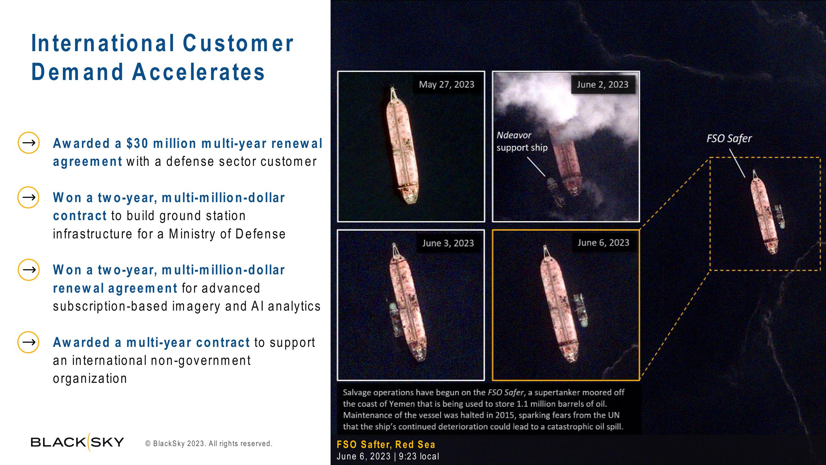 BlackSky Results Presentation Deck slide image #7