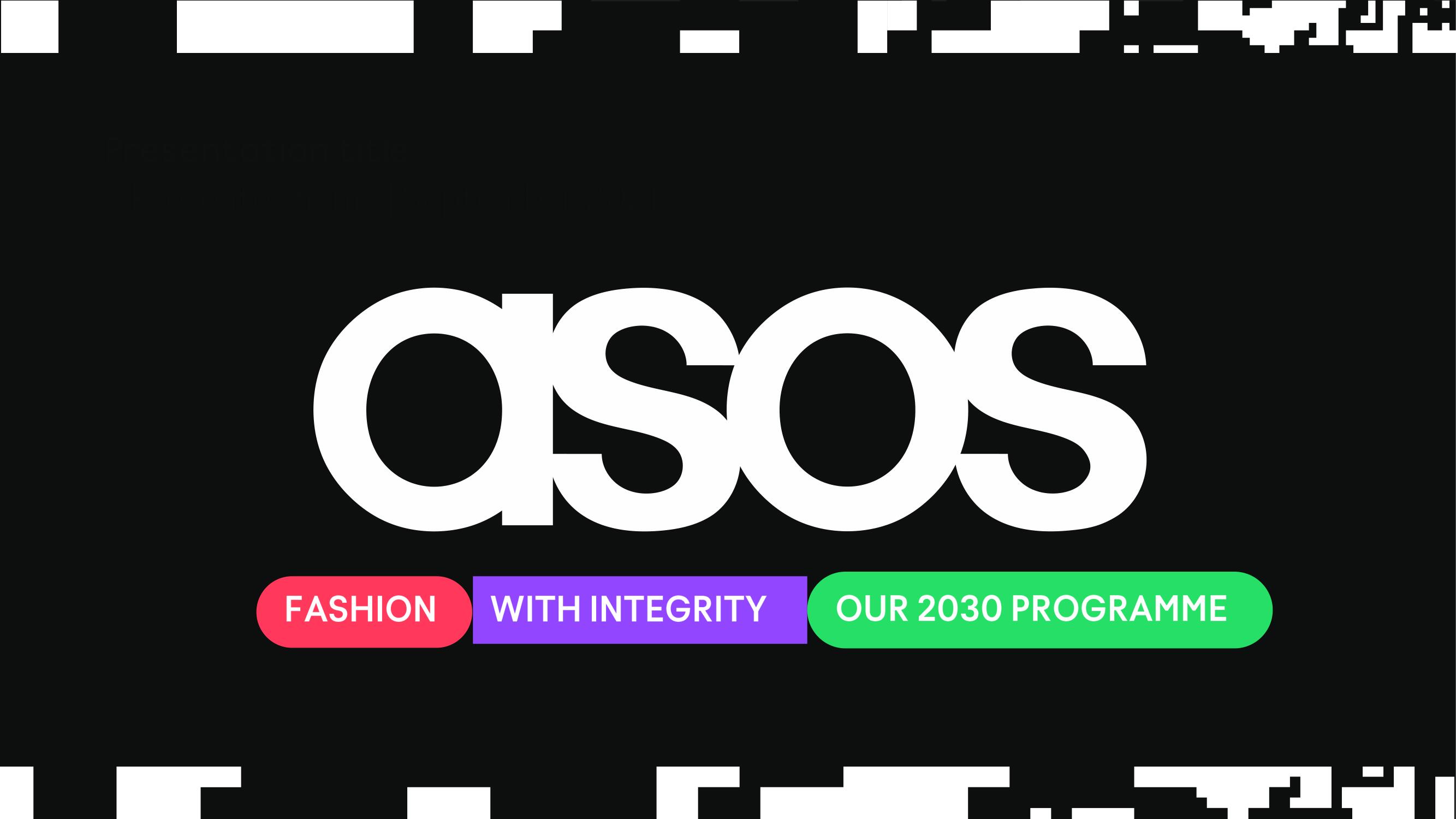 Asos Investor Day Presentation Deck image