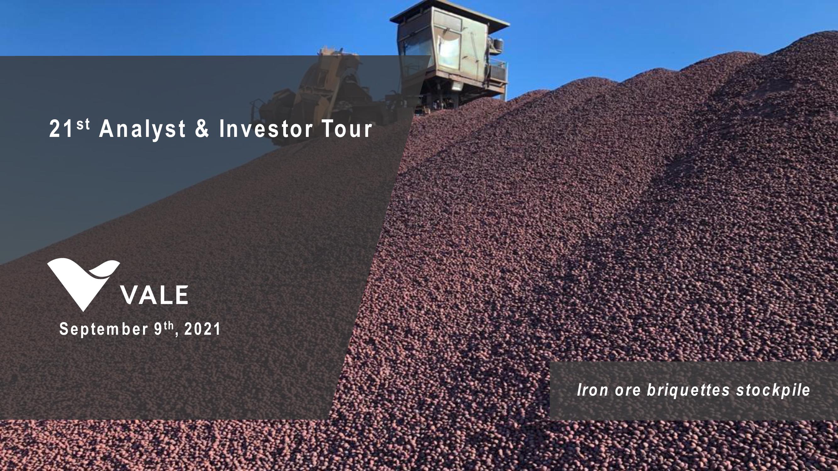 Vale Investor Day Presentation Deck image