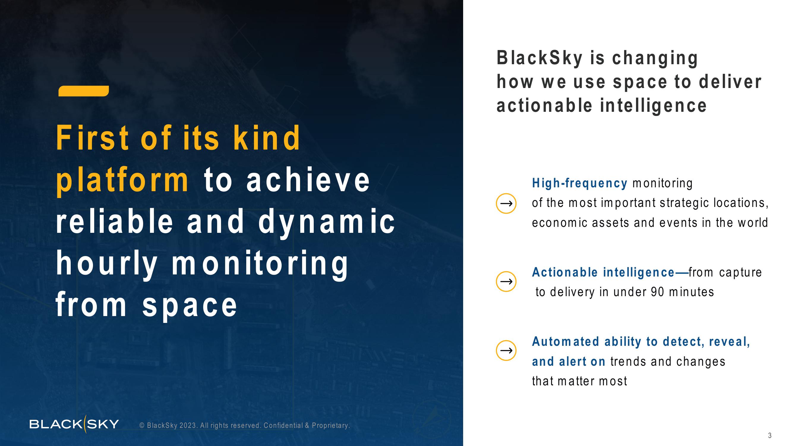 BlackSky Investor Presentation Deck slide image #3