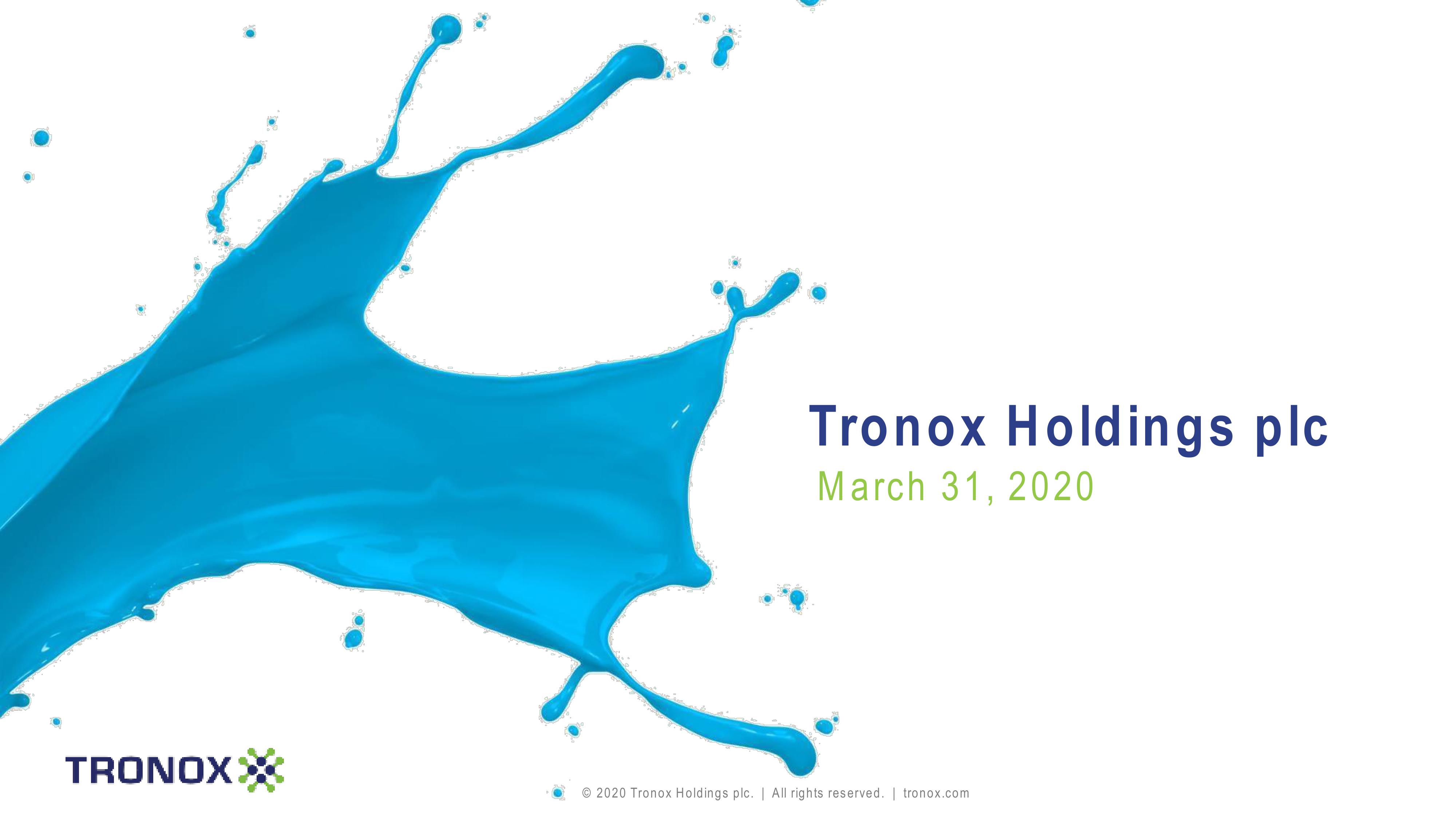 Tronox Holdings plc image