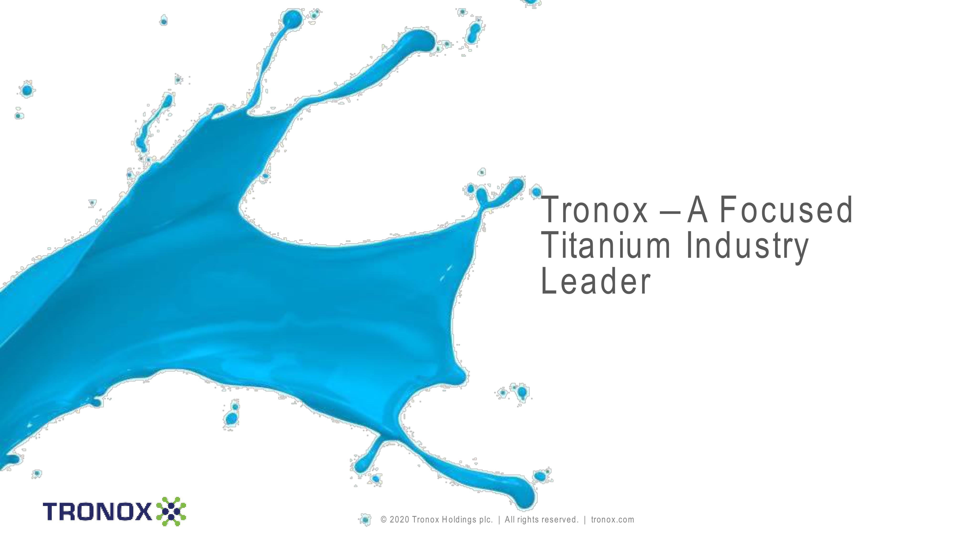 Tronox Holdings plc slide image #11