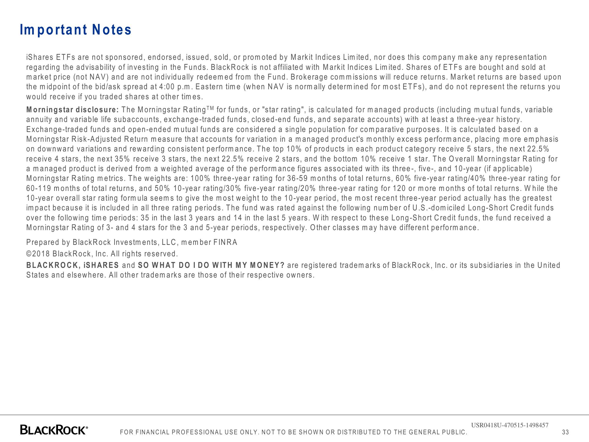 BlackRock Global Long/Short Credit Absolute Return Credit slide image #33