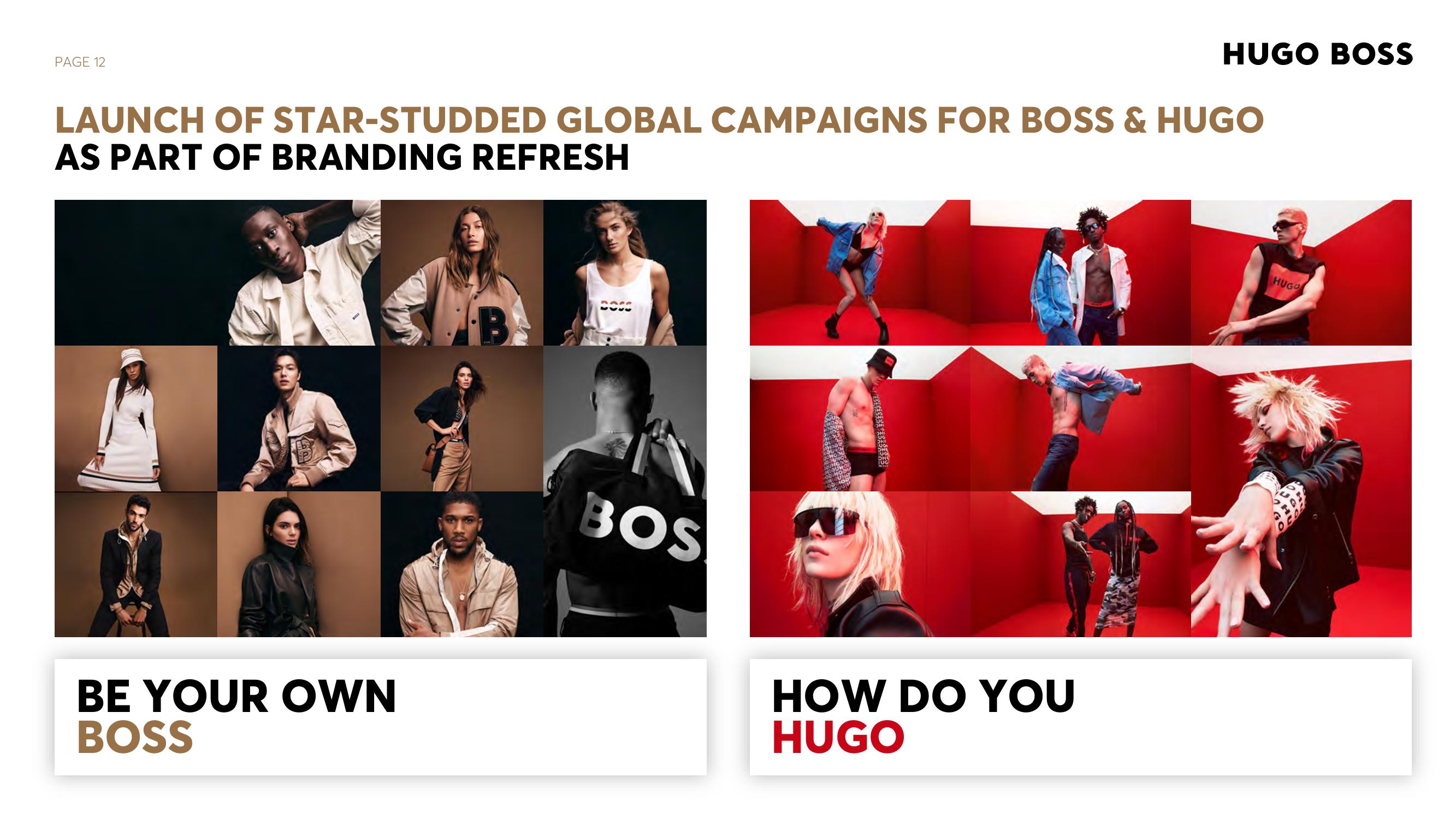 Hugo Boss Investor Presentation Deck slide image #12