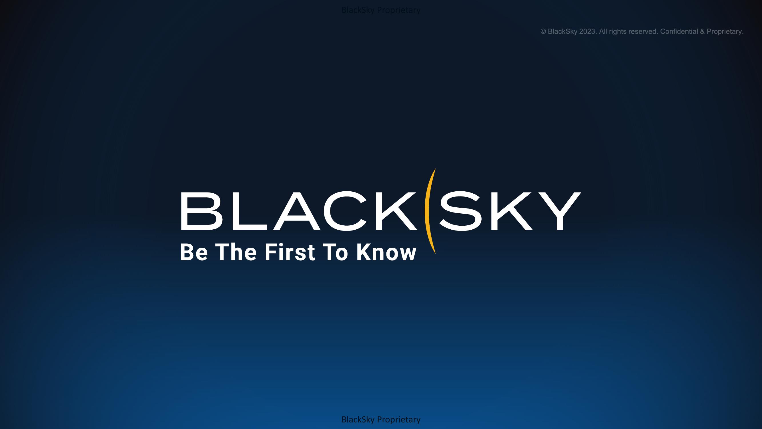 BlackSky Investor Presentation Deck slide image #25