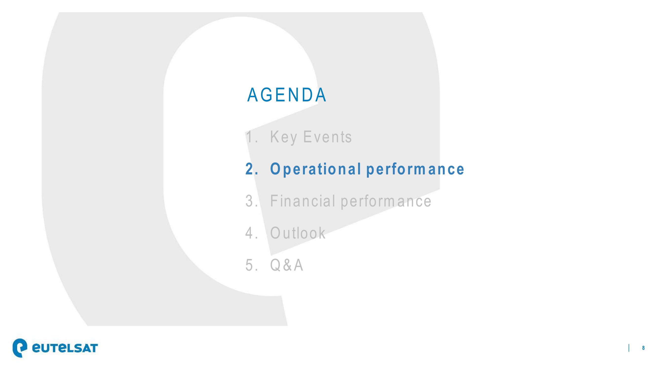 Eutelsat Results Presentation Deck slide image #8
