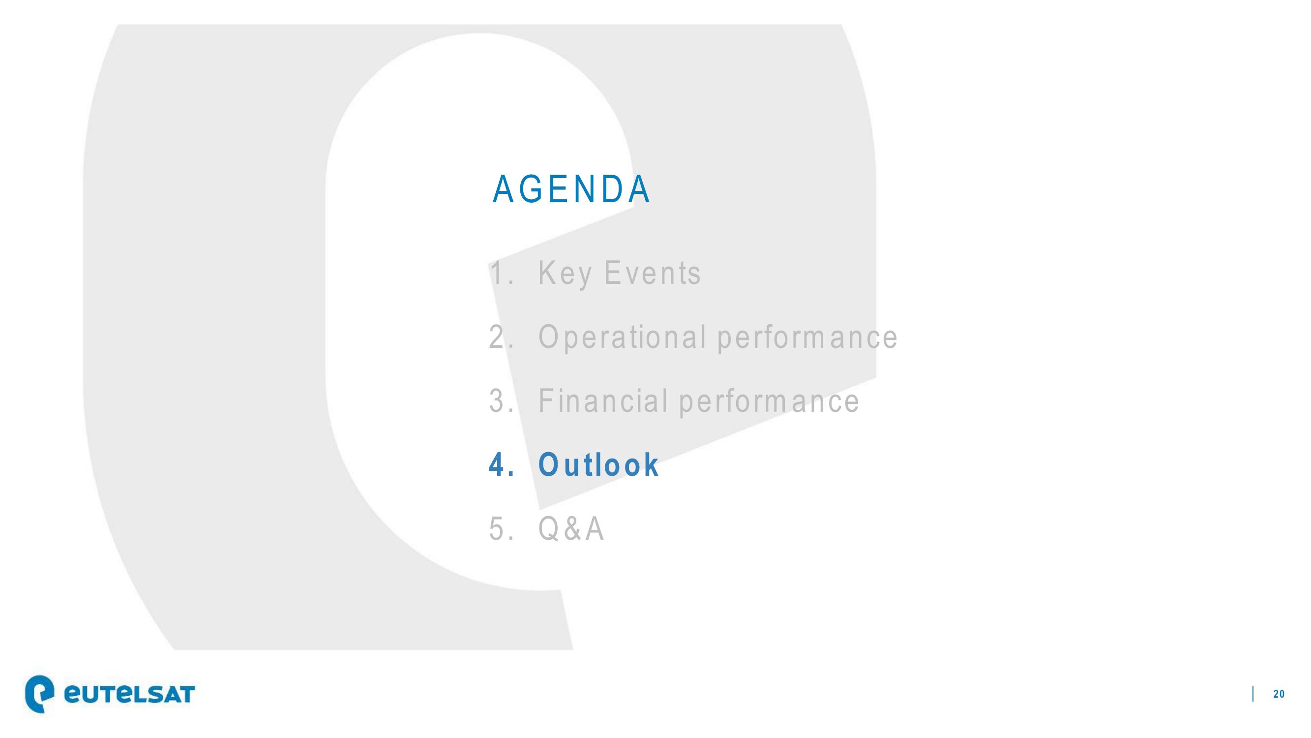 Eutelsat Results Presentation Deck slide image #20